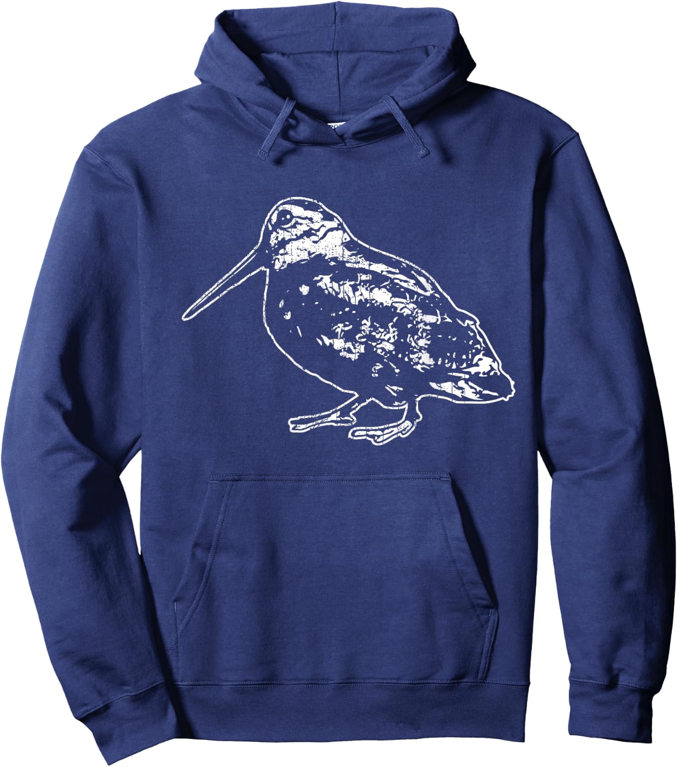 Retro Woodcock Hunter Timberdoodle Bogsucker Hokumpoke Gifts Hoodie - Hoodie | Navy
