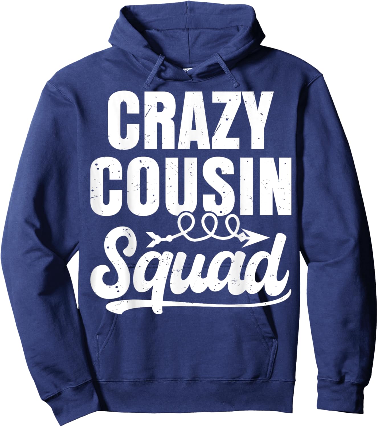 Crazy Cousin Squad Shirt For Family Reunion Party Vacation Hoodie - Hoodie | Navy