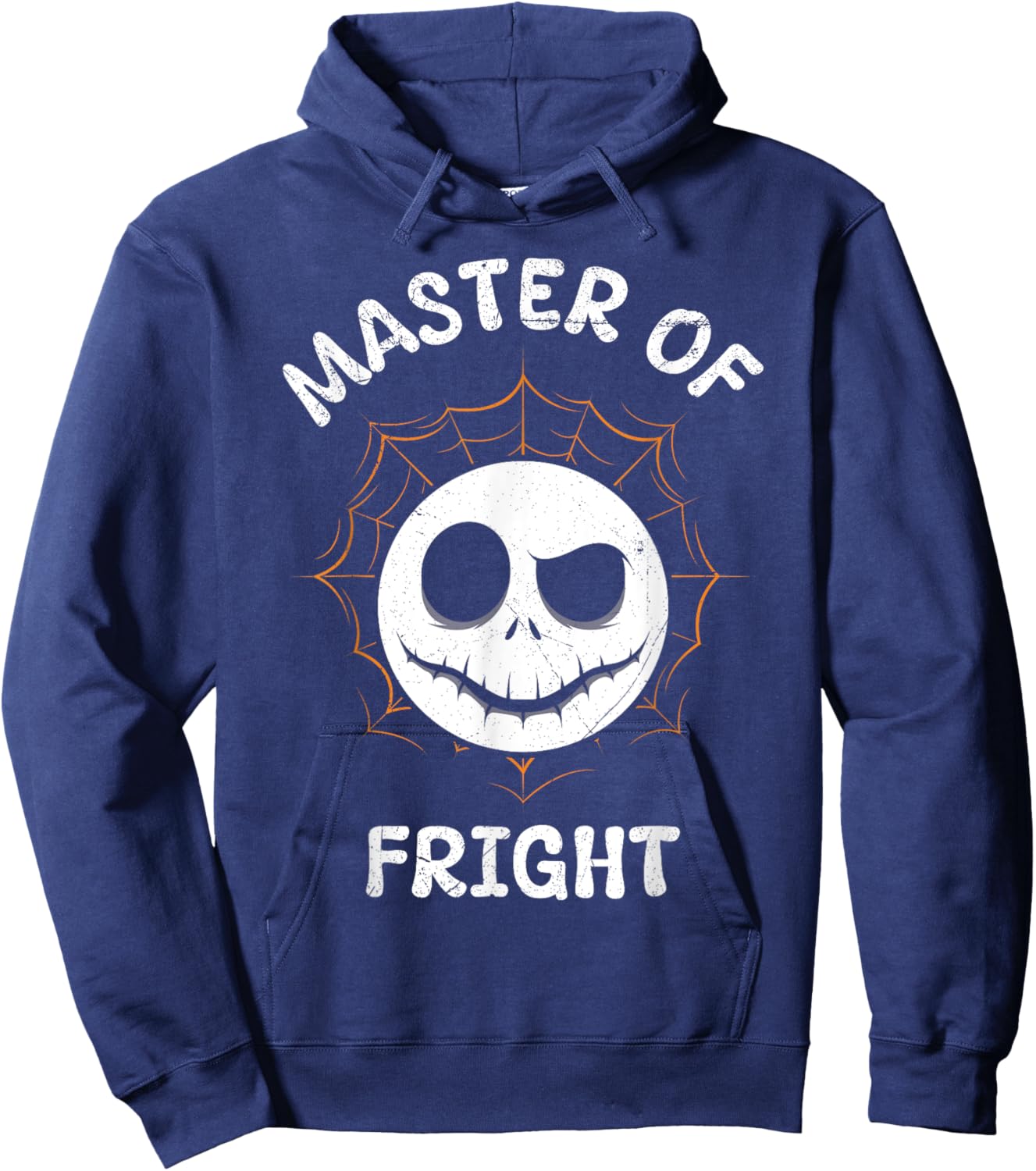 Halloween Costume for Kids MASTER OF FRIGHT Funny Creepy Hoodie - Hoodie | Navy