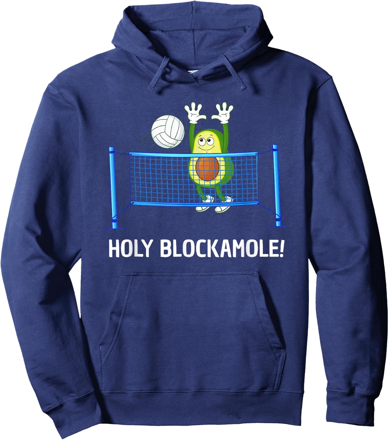 Funny Volleyball Women Setter Libero Play Volleyball Hoodie - Hoodie | Navy