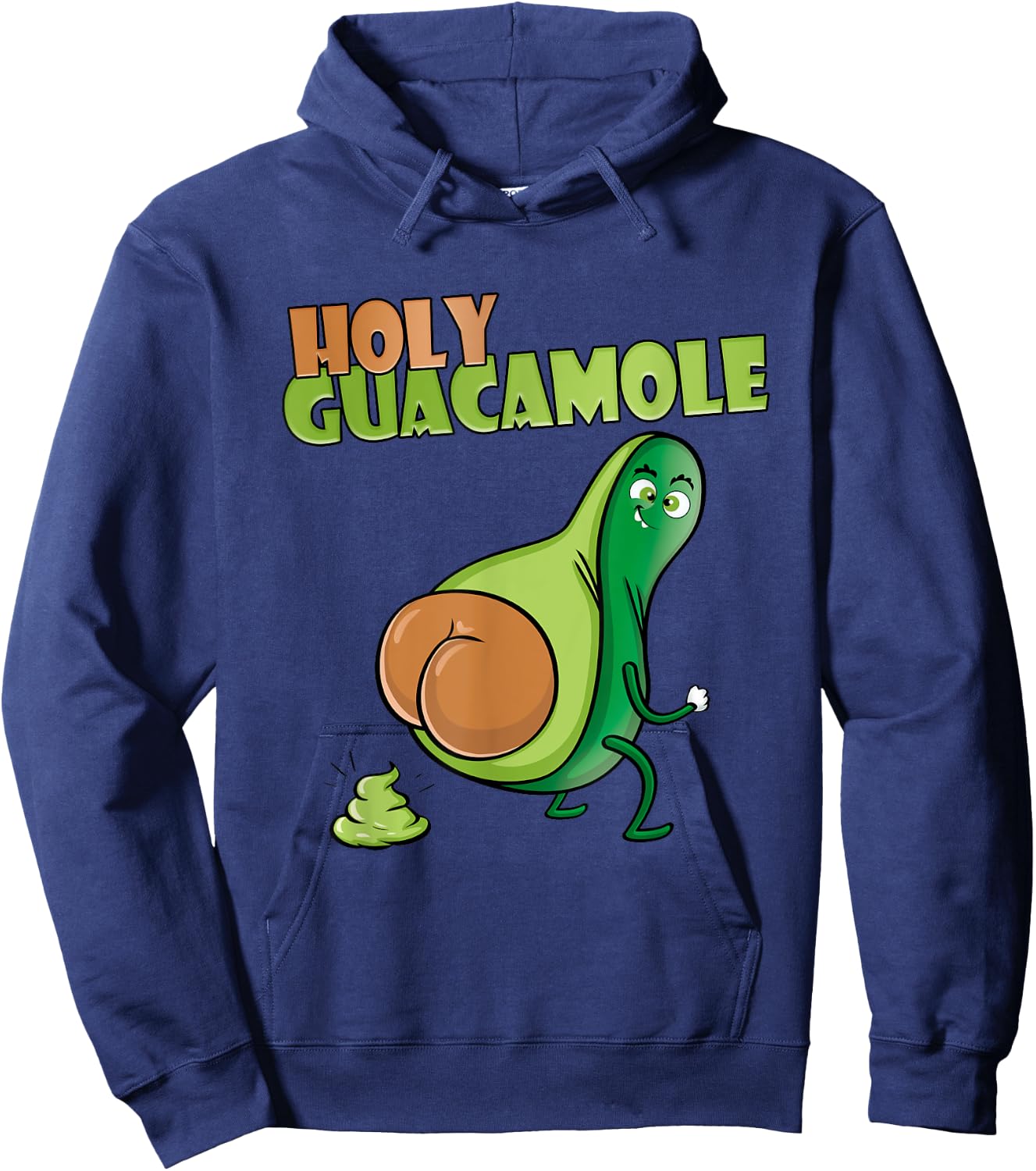 Avocado Guacamole Costume Guacamole Pajamas Holy Guacamole Hoodie - Hoodie | Navy