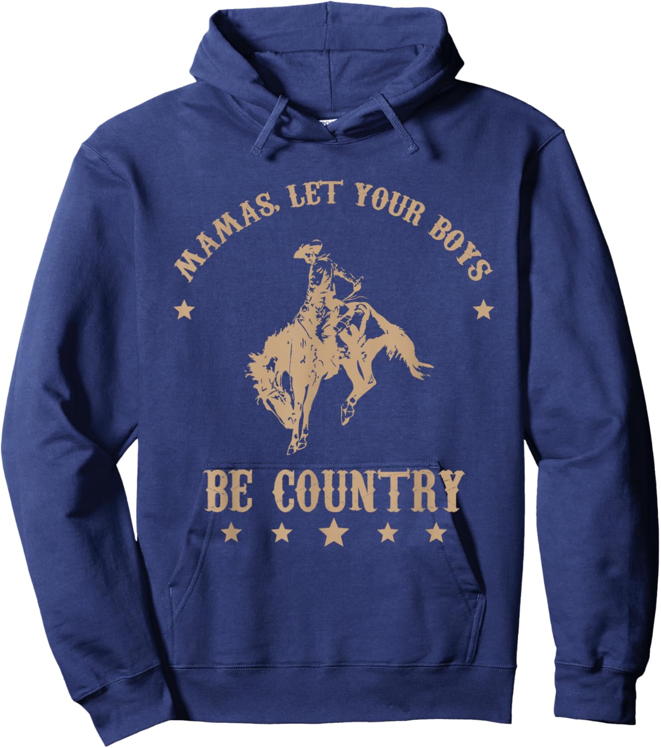 Mamas, Let Your Boys Be Country Hoodie - Hoodie | Navy