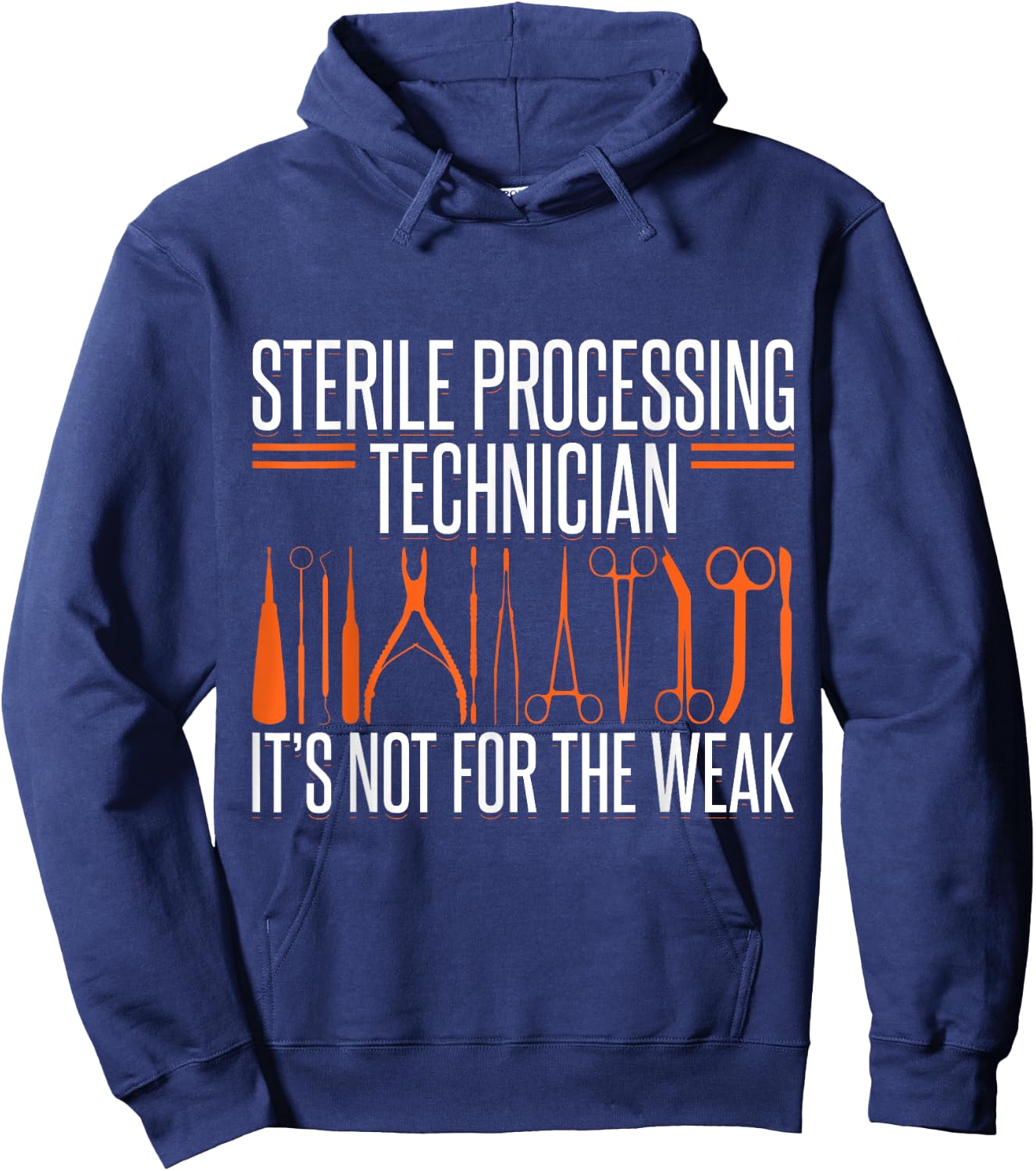 Sterile Processing Technician SPD Tech Apparel Hoodie - Hoodie | Navy