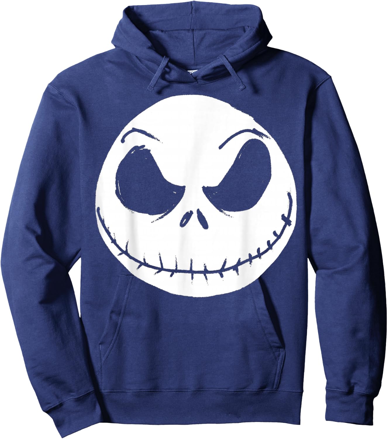 Disney The Nightmare Before Christmas Jack Skellington Face Small Hoodie - Hoodie | Navy