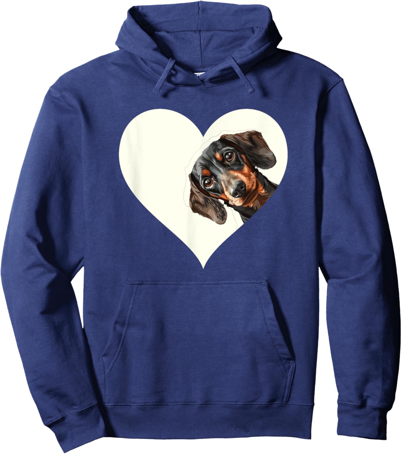 Dachshund Dachshunds Hoodie - Hoodie | Navy