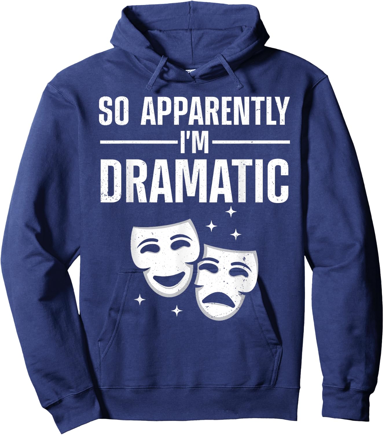 Cool Theater Art Women Musical Theater Drama Actor Hoodie - Hoodie | Navy
