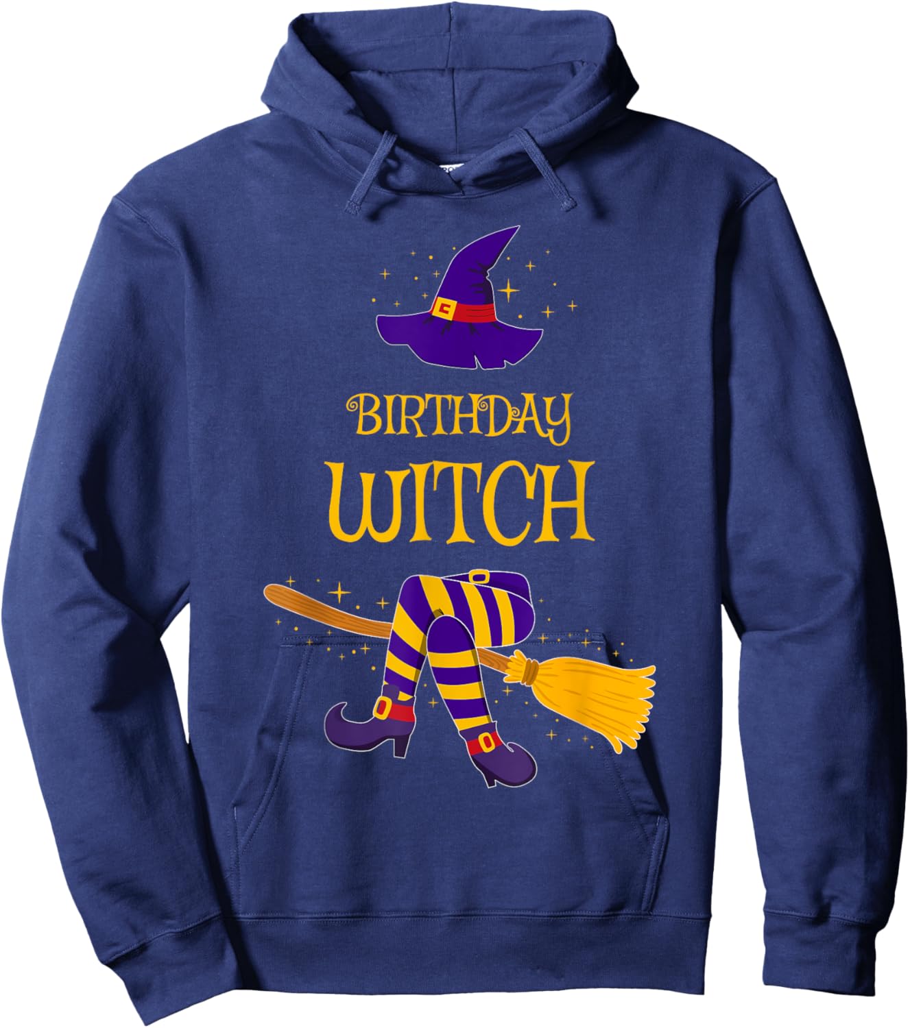 I’m The Birthday Witch Family Matching Costume Halloween Hoodie - Hoodie | Navy