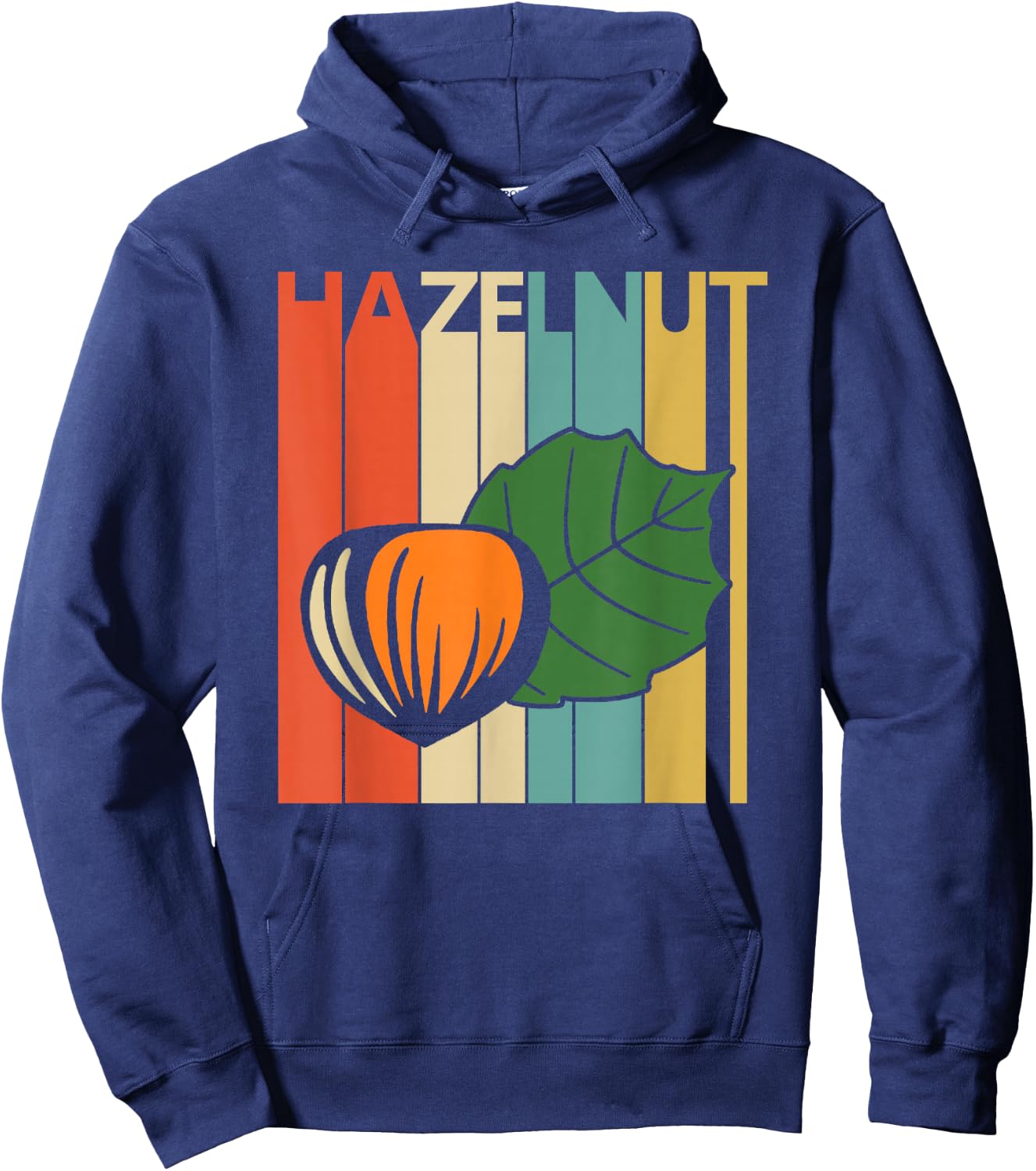 Vintage Hazelnut Hoodie - Hoodie | Navy