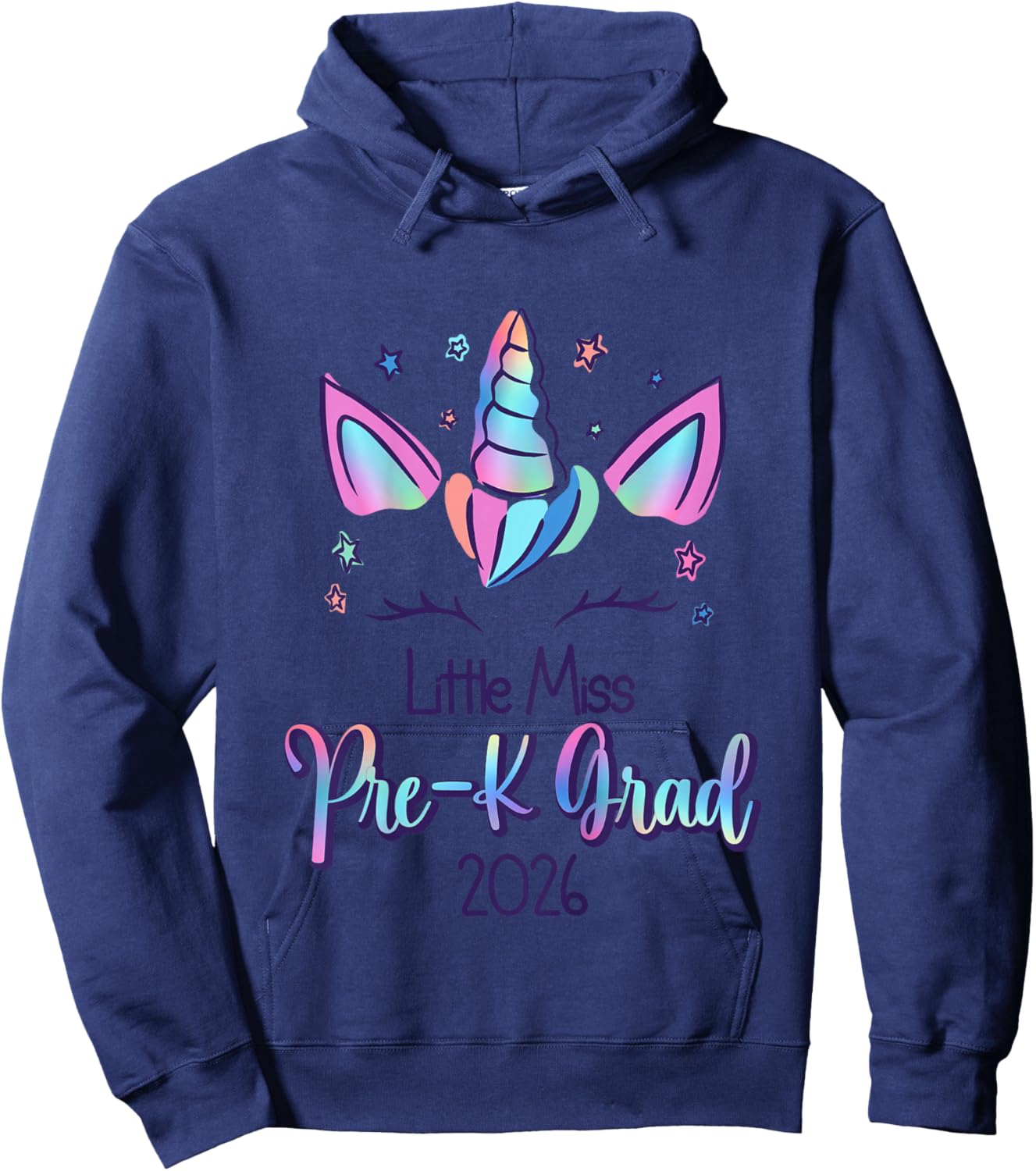 Pre-K Grad 2026 Unicorn Prek Grad Preschool Graduation 2026 Hoodie - Hoodie | Navy