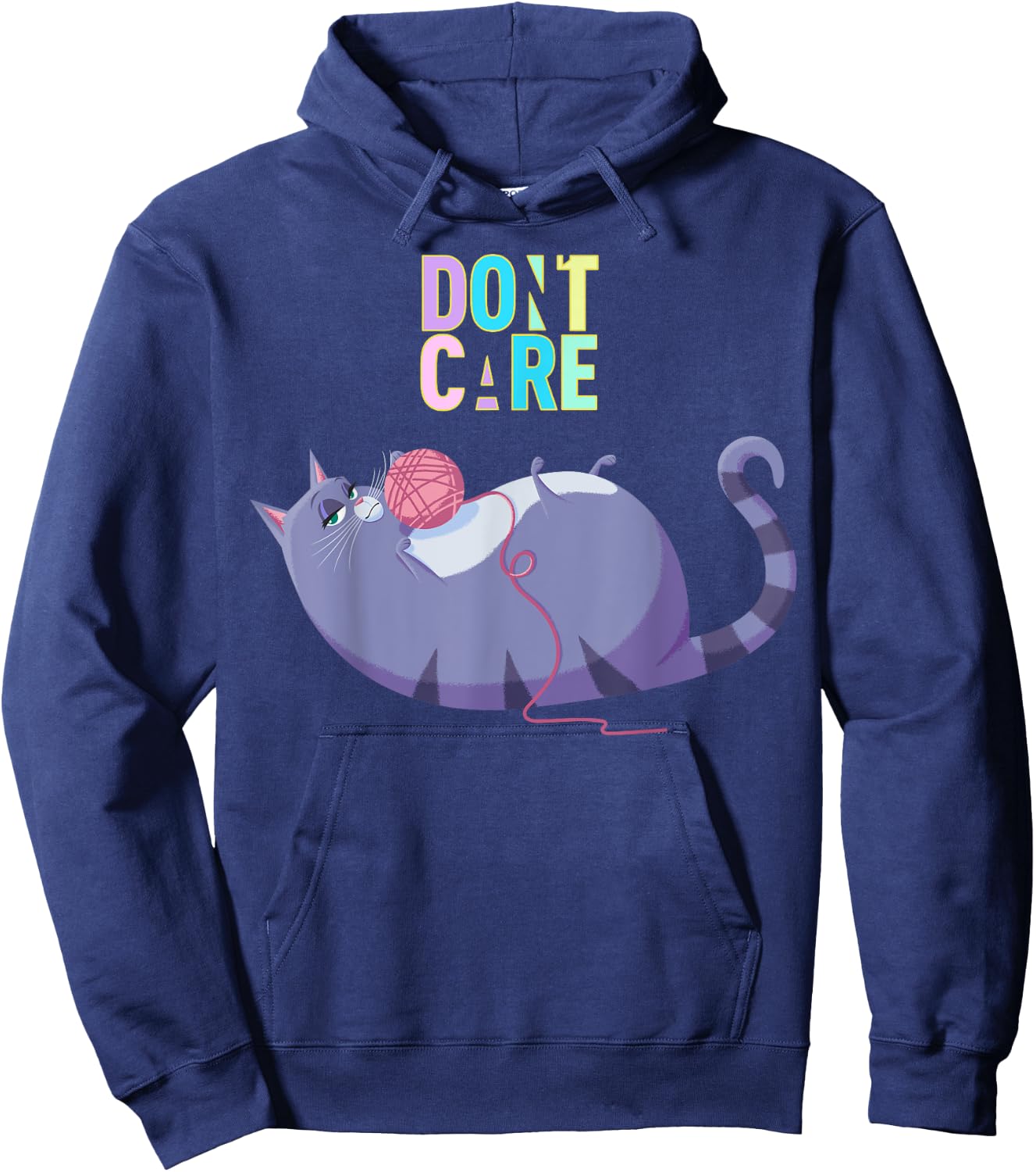 The Secret Life of Pets 2 Chloe Don't Care Hoodie - Hoodie | Navy