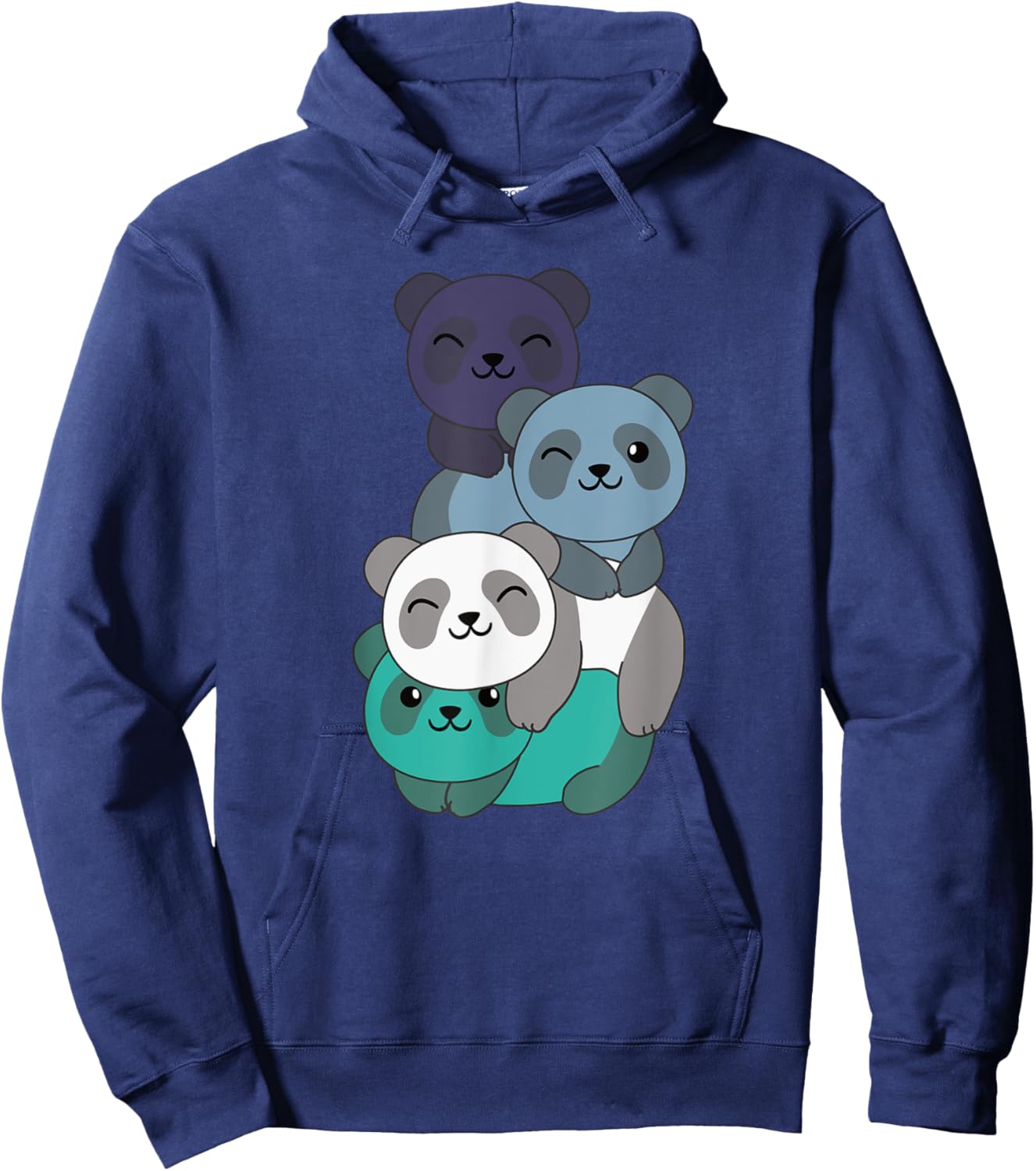 Oriented Aroace Flag Gay Pride Month Lgbtq Panda Hoodie - Hoodie | Navy