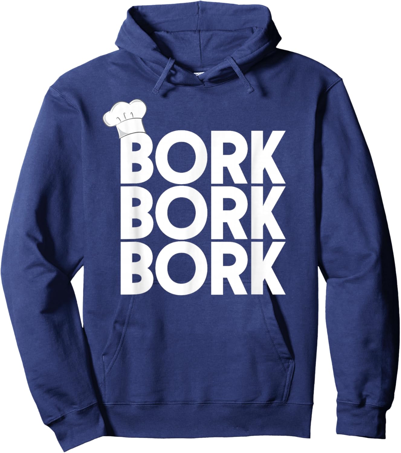 Swedish Chef Funny with Bork Hoodie - Hoodie | Navy