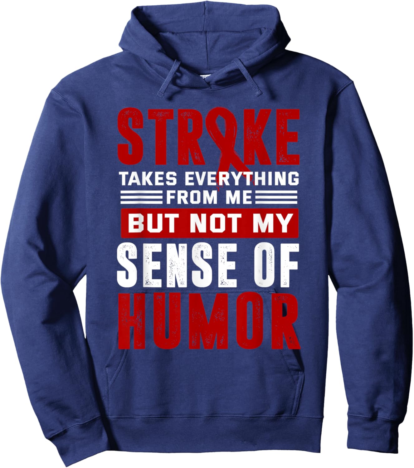 Stroke Survivor Stroke recovery Hoodie - Hoodie | Navy