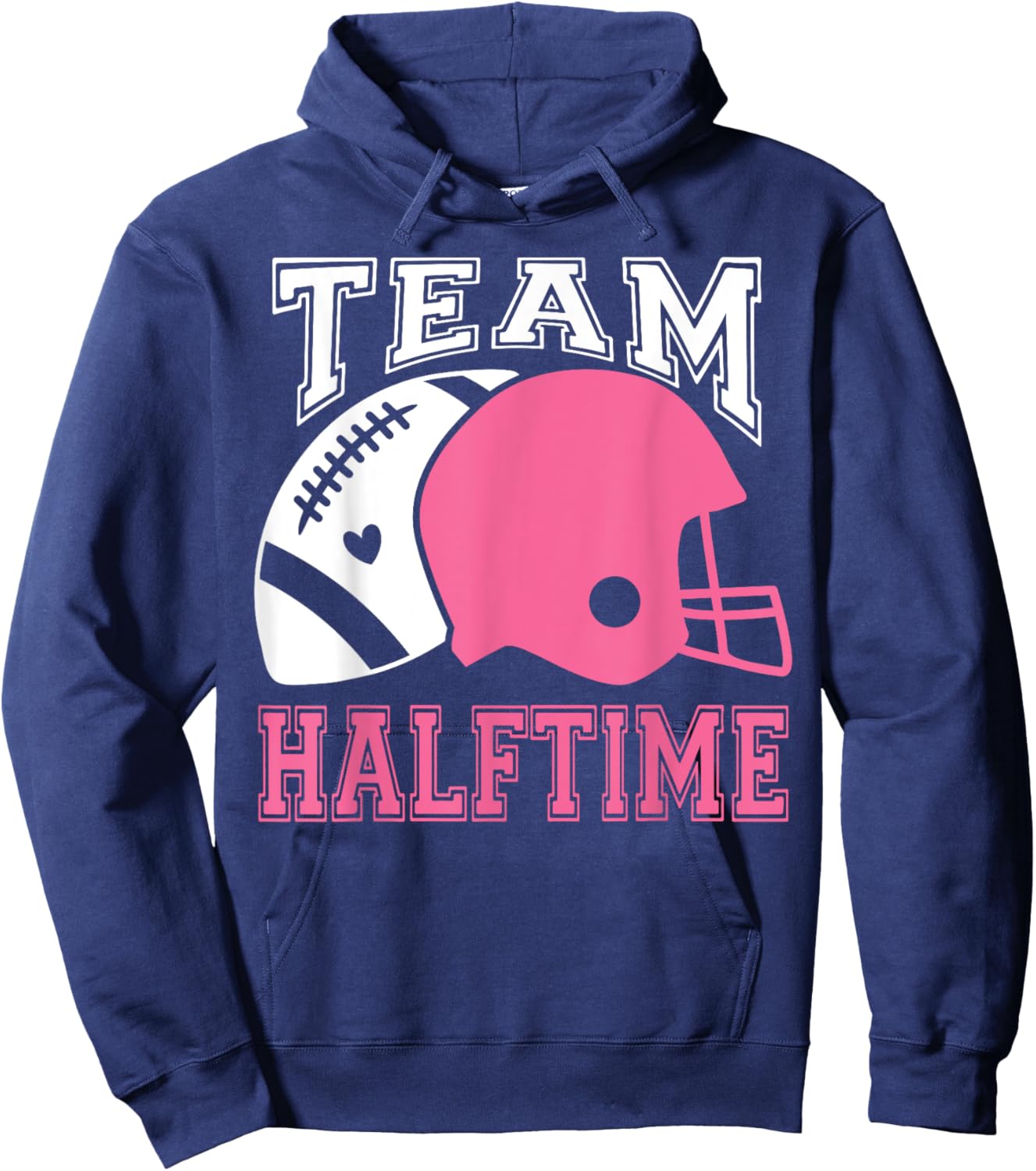 Team Halftime Football Day Group Matching Costume Hoodie - Hoodie | Navy