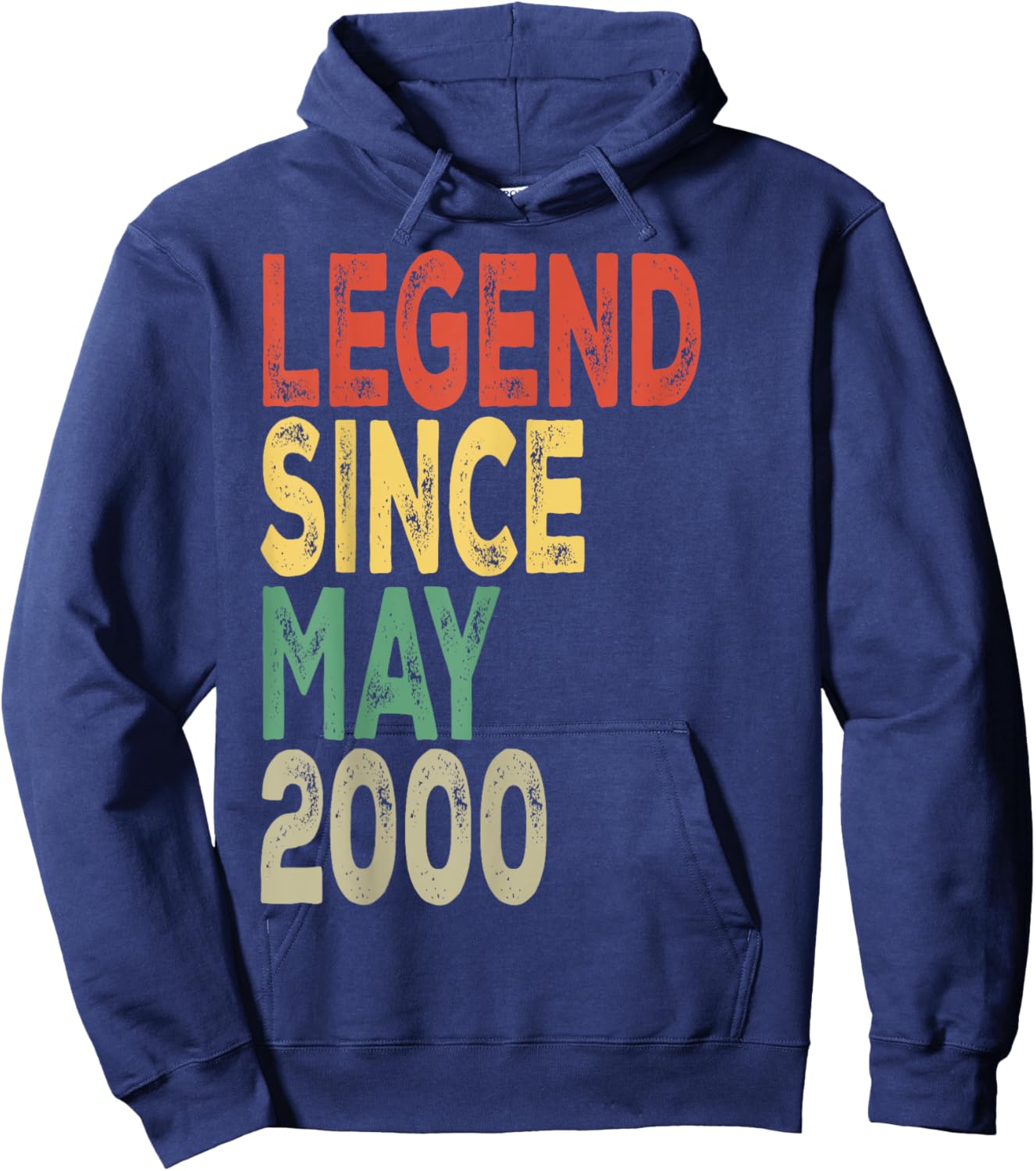 Legend Since May 2000 Birthday Hoodie - Hoodie | Navy