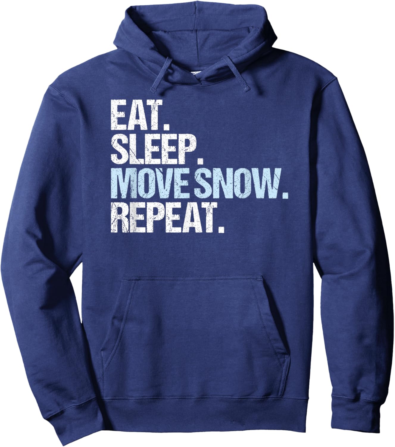 Snow Groomer Driver Eat Sleep Snowcat Operator Men Women Hoodie - Hoodie | Navy