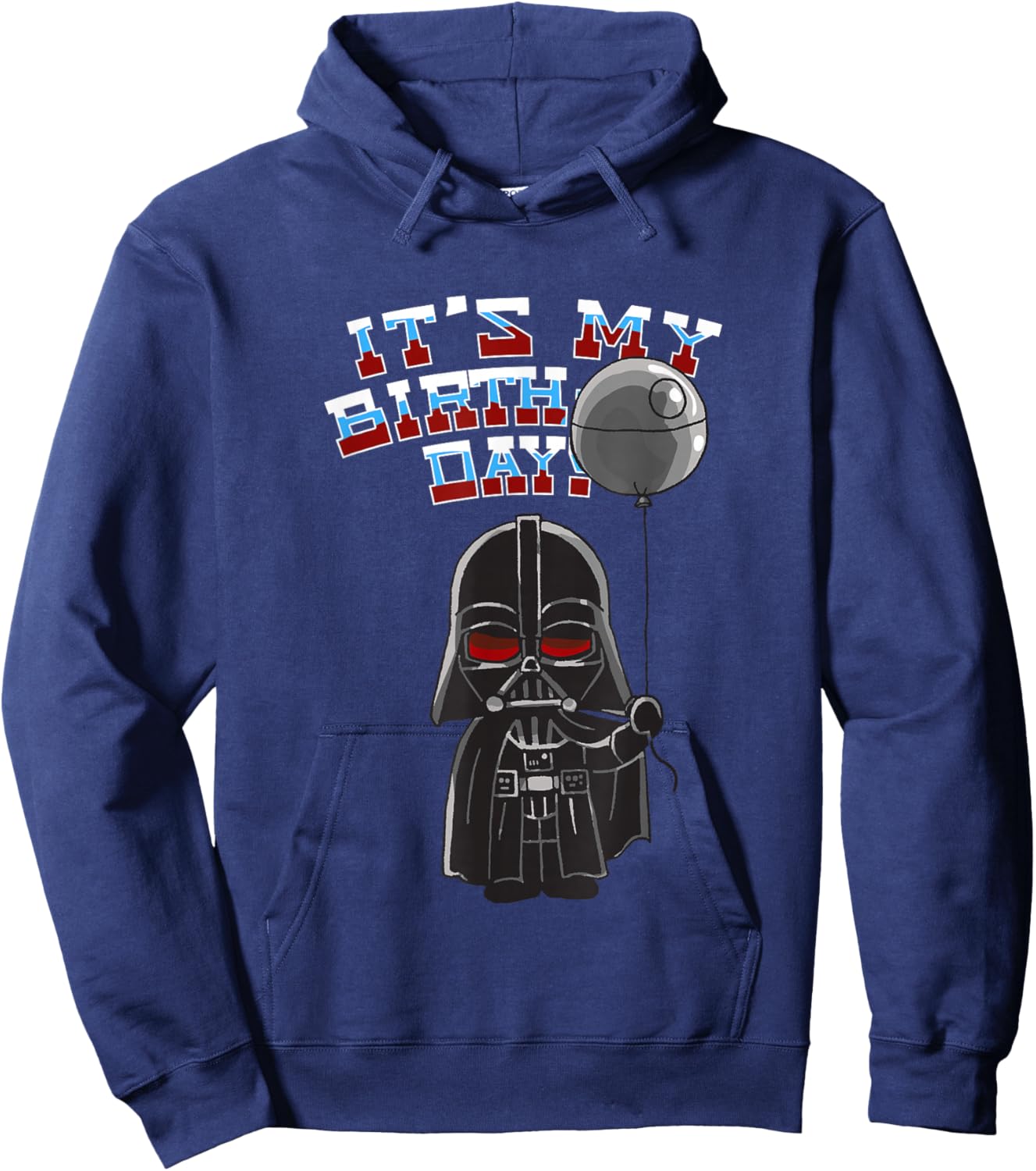 Star Wars Darth Vader Balloon Boy It's My Birthday Hoodie - Hoodie | Navy
