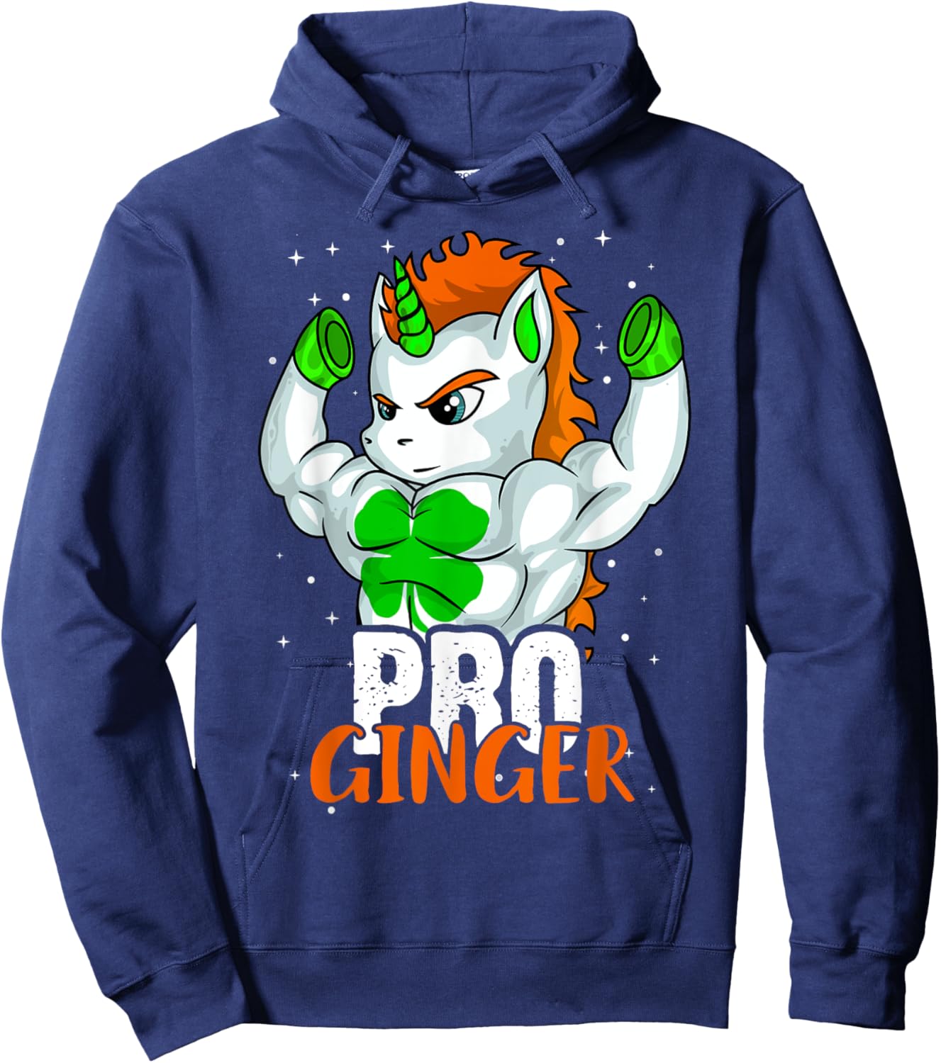 Pro Ginger Lives Matter Red Headed Kids Men Women Unicorn Hoodie - Hoodie | Navy
