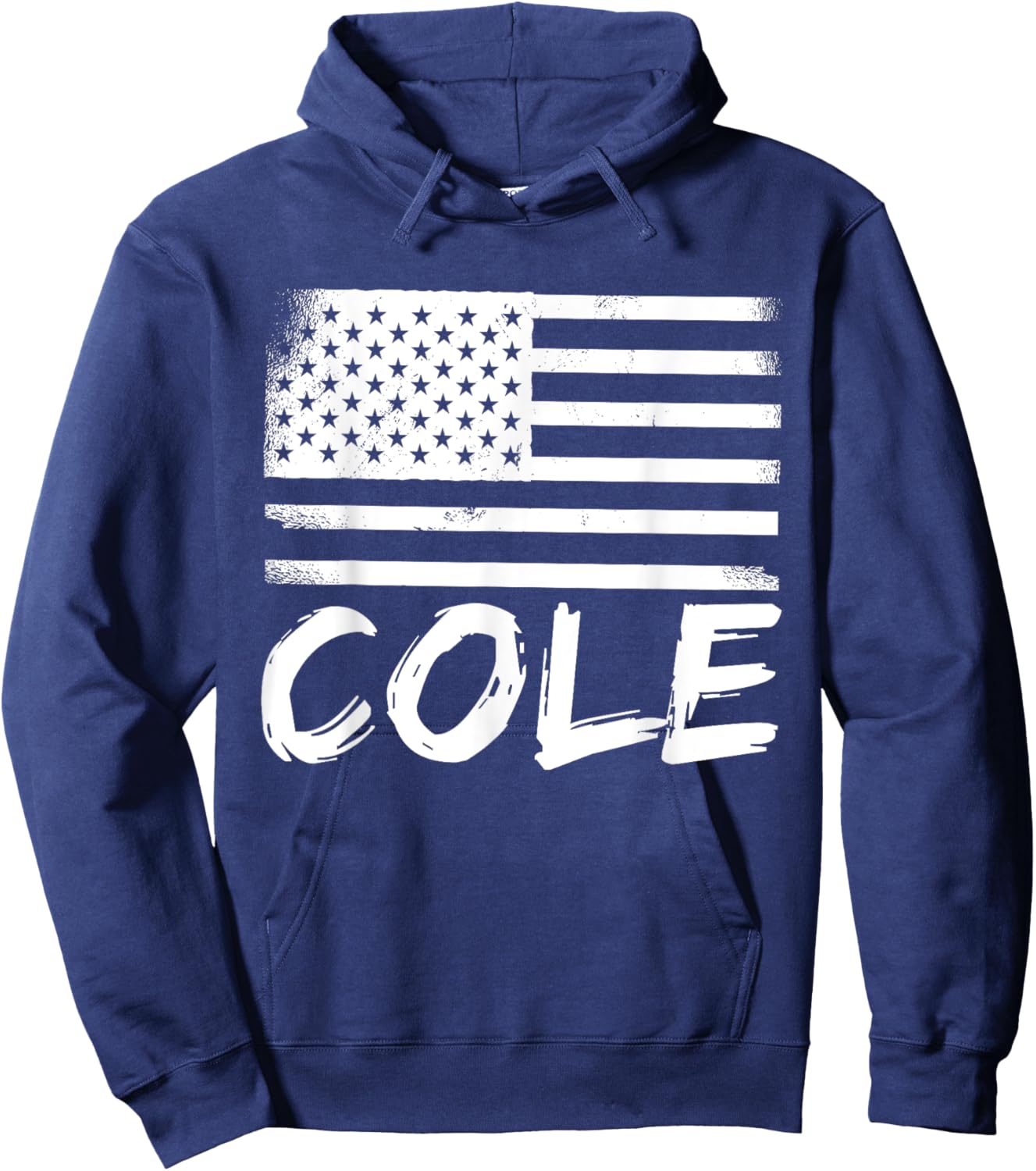 Cole Citizenship Forename Birthday Personalized Name Hoodie - Hoodie | Navy