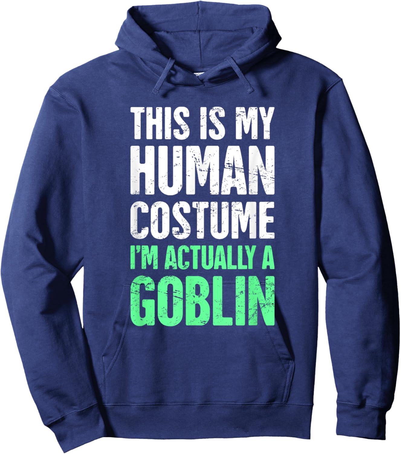 Goblin Fantasy Creature Medieval Goblin Creature / Fantasy World Hobgoblin Goblin Hoodie - Hoodie | Navy