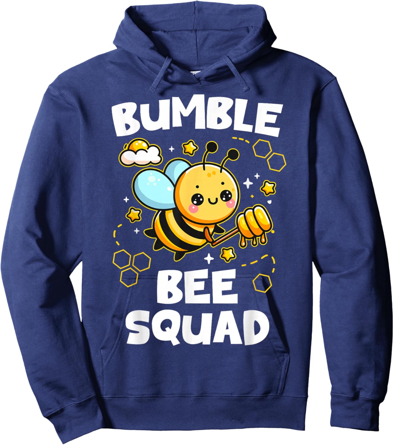 Bumble Bee Squad Honey Bumblebee Teacher Team Group Hoodie - Hoodie | Navy