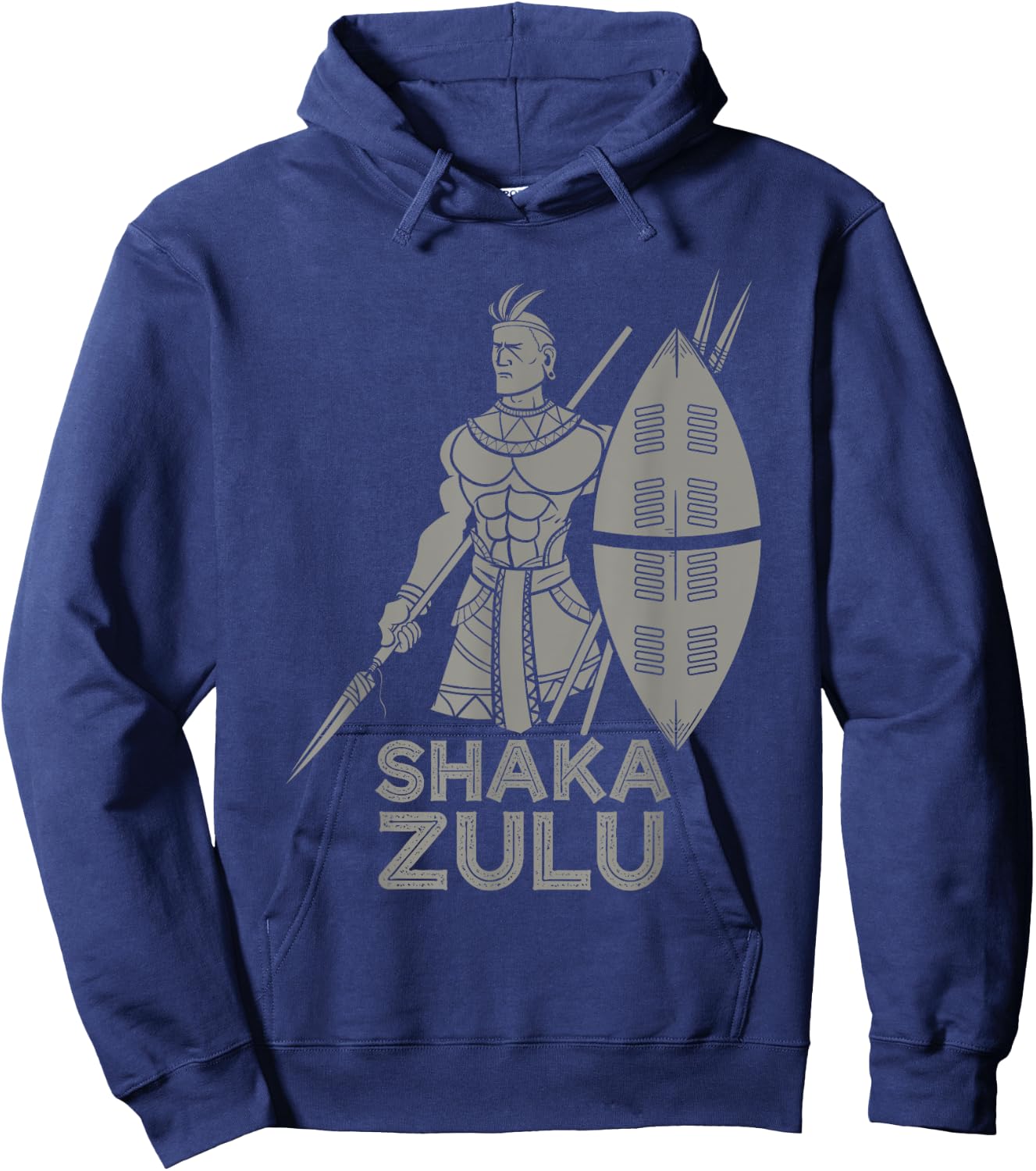 Cool Shaka Zulu African King Pride Funny Gift Women Hoodie - Hoodie | Navy