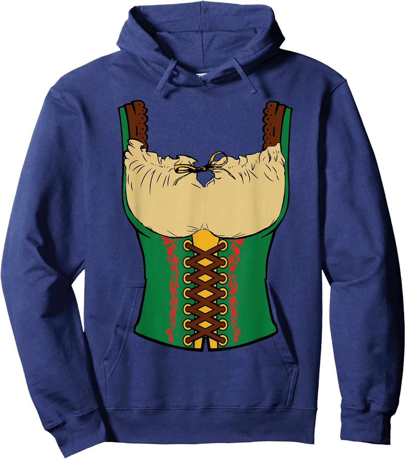 Oktoberfest Dirndl | Beer Festival in Germany Gift Hoodie - Hoodie | Navy