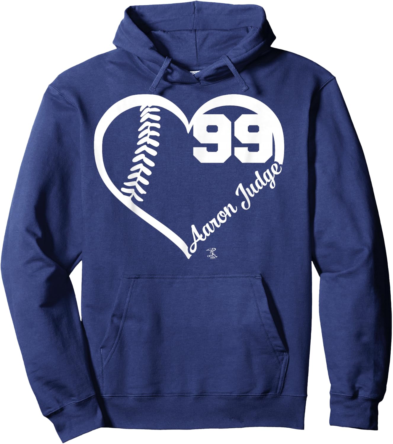 Aaron Judge Heart Number - Apparel Hoodie - Hoodie | Navy