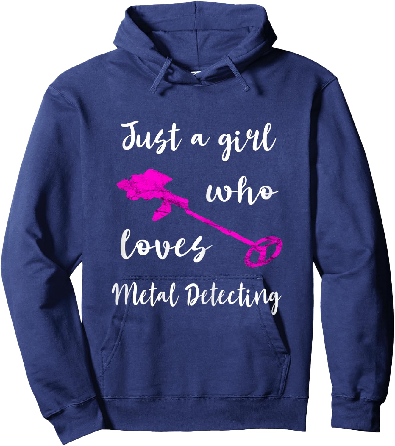 Probe Ginger Girl Probe Treasure Hunt Metal Tracking Probes Hoodie - Hoodie | Navy