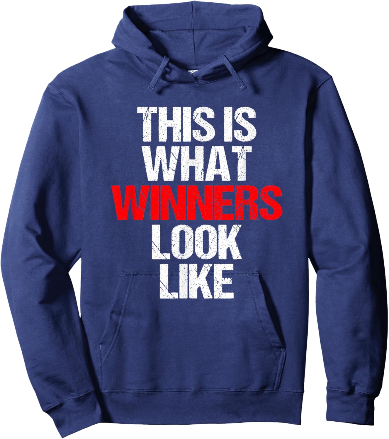 This is what winners look like winning Game Match Hoodie - Hoodie | Navy