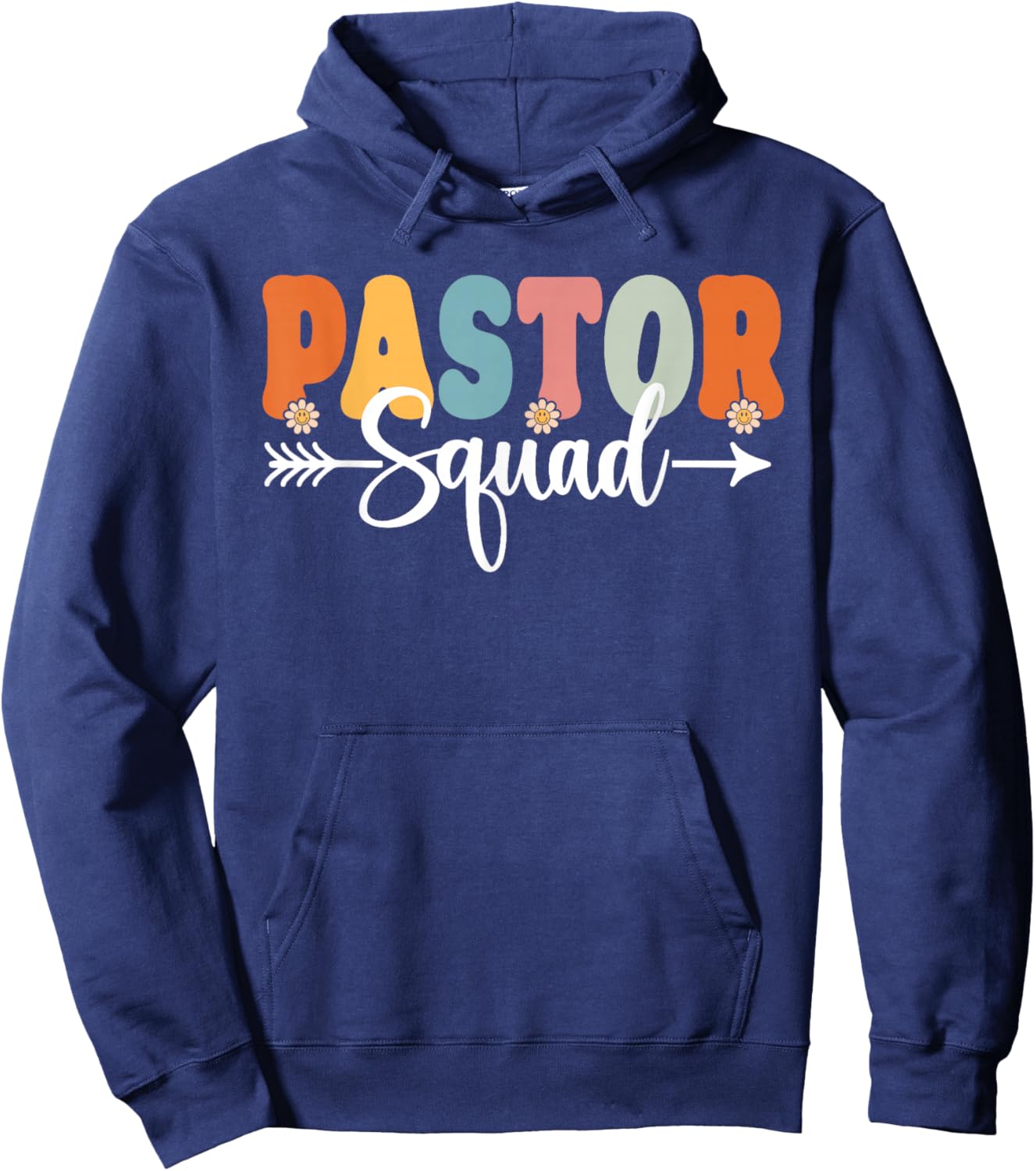 Pastor Squad Back To School Teachers Students Pastor Crew Hoodie - Hoodie | Navy