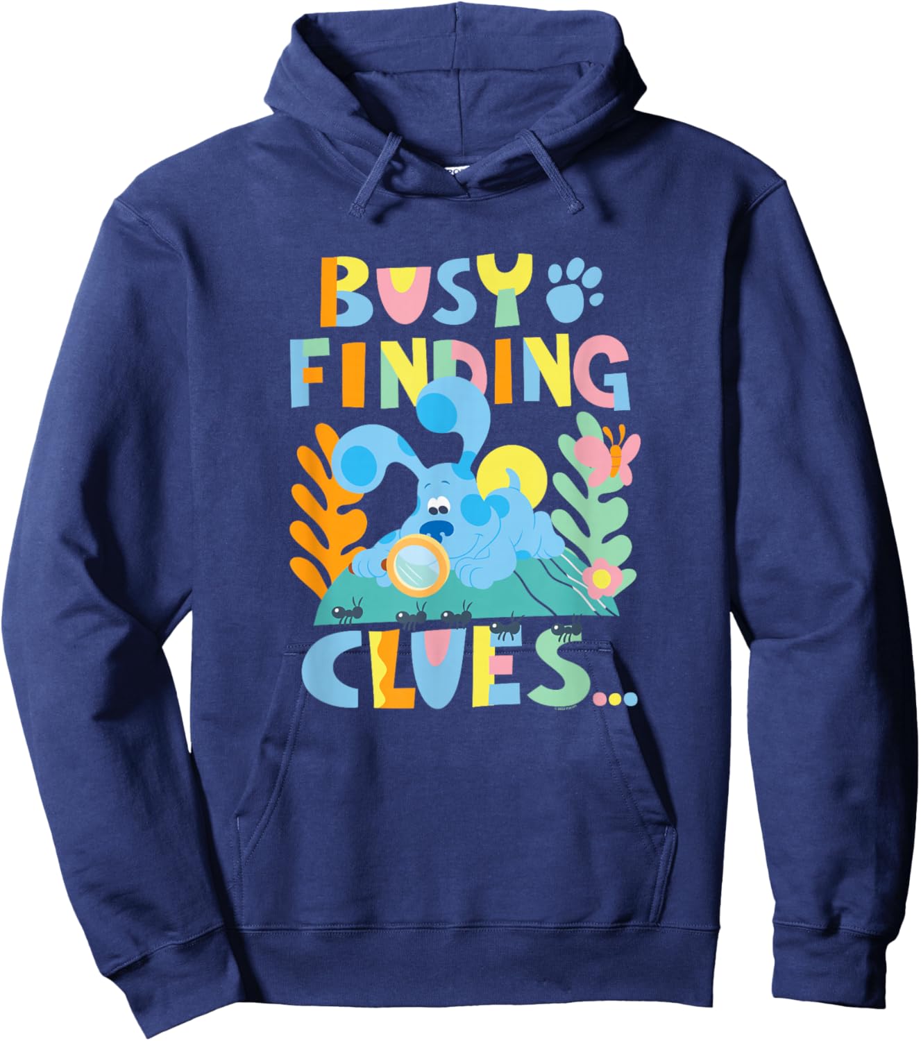 Blue's Clues & You Busy Finding Clues Ant Nature Explorer Hoodie - Hoodie | Navy