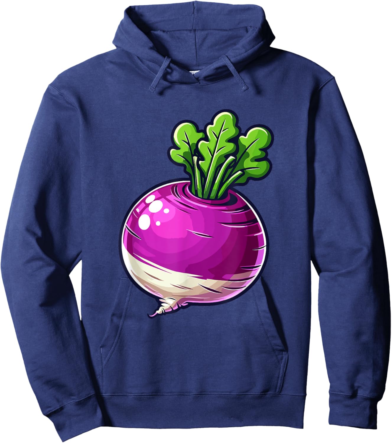 Turnip Food Funny Turnip Lover Cool Turnip Hoodie - Hoodie | Navy