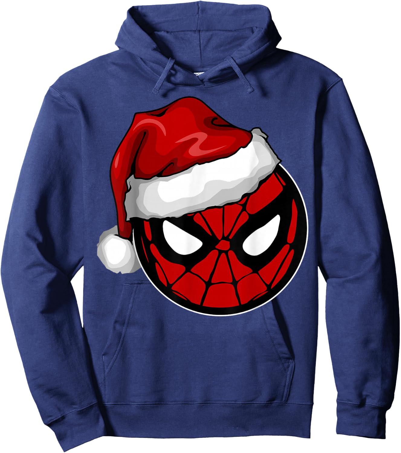 Marvel Christmas Spider-Man Santa Hat Hoodie - Hoodie | Navy
