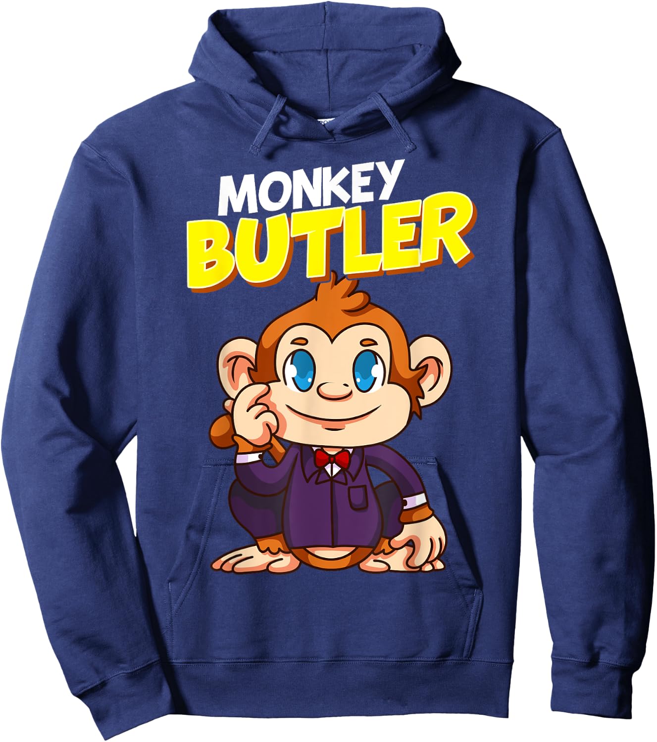 Butler - Monkey Butler Hoodie - Hoodie | Navy
