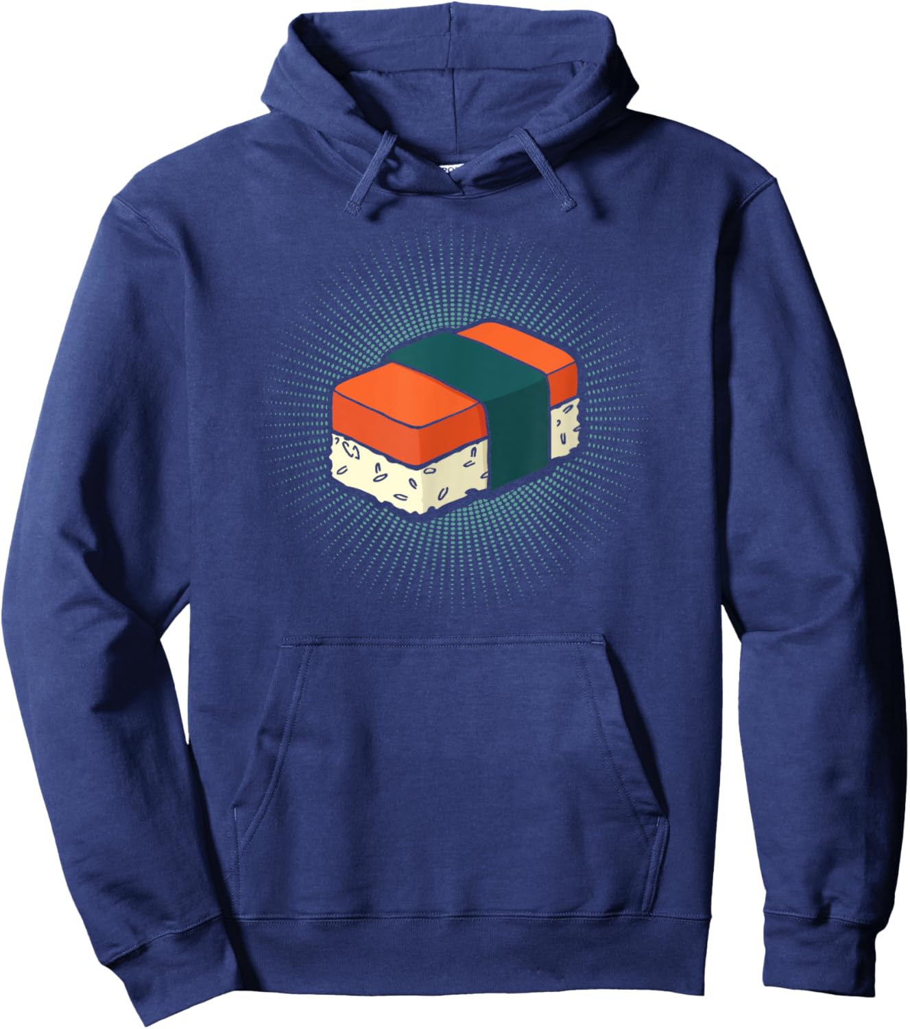 Musubi Vintage Burst Style Hoodie - Hoodie | Navy
