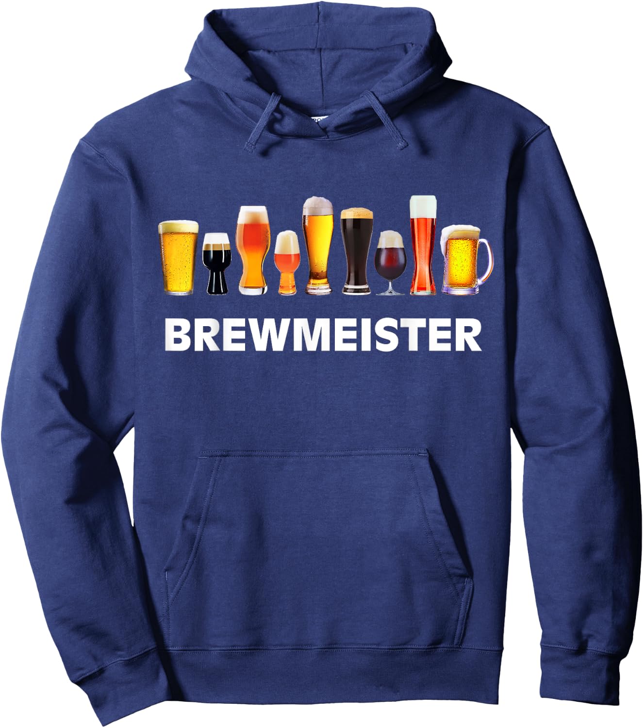 Craft Beer Lover Brewmeister Hoodie - Hoodie | Navy