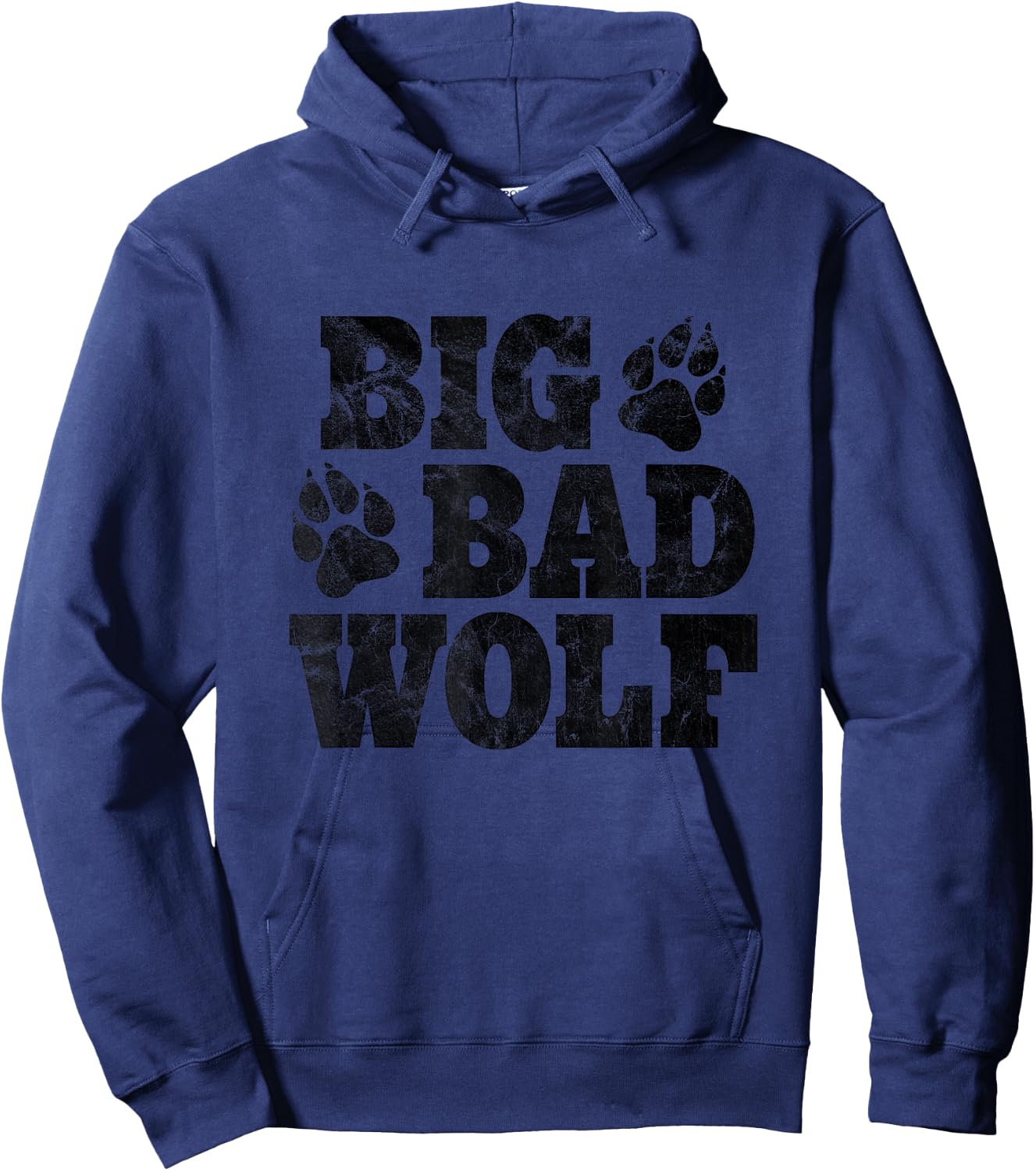 Big Bad Wolf Halloween Shirt Halloween Costume Men Women Hoodie - Hoodie | Navy