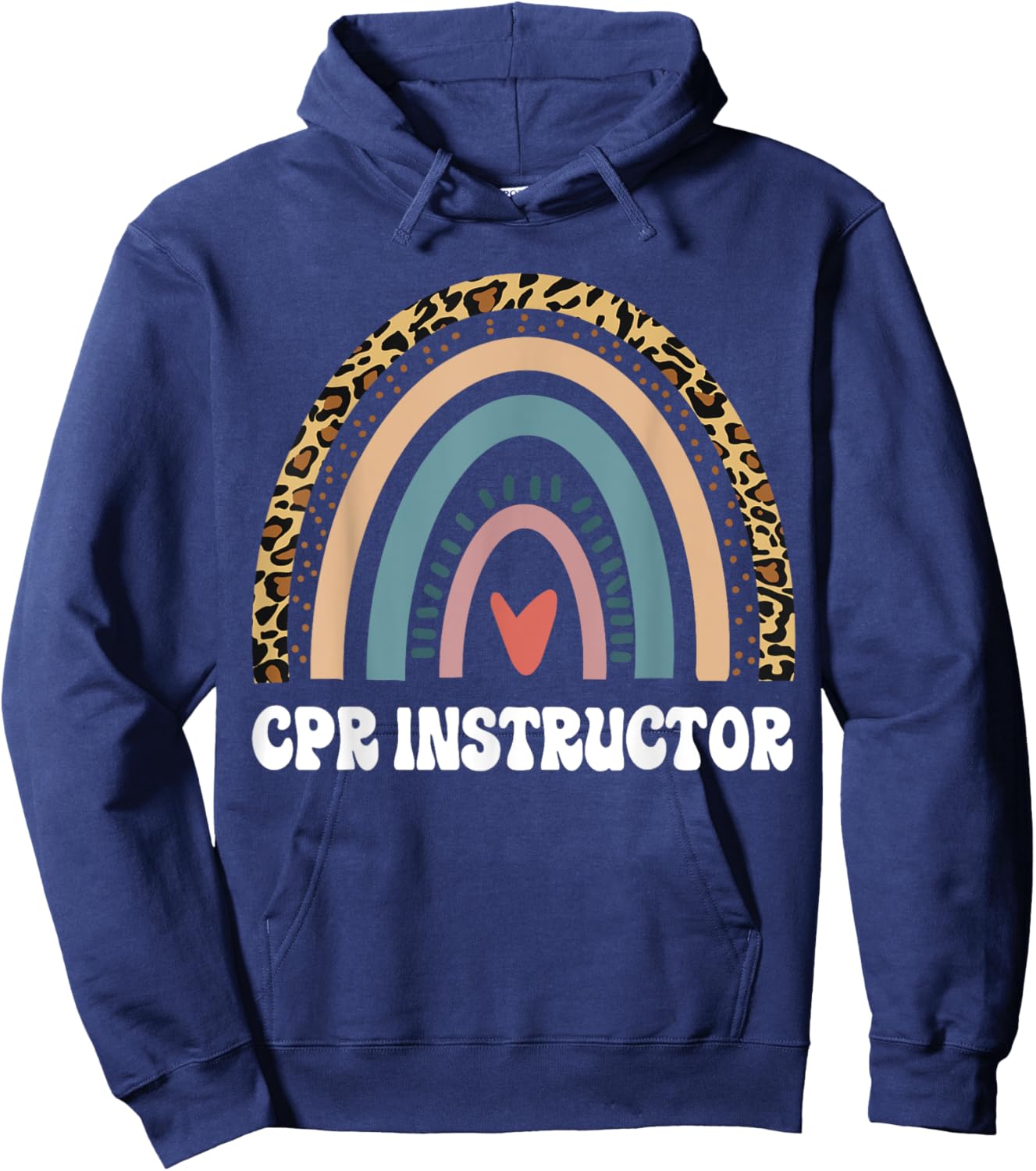 CPR Instructor Training and Teaching EMS Ambulance Hoodie - Hoodie | Navy
