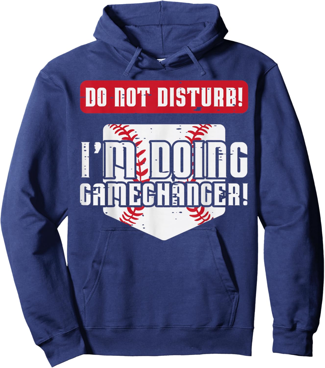 Baseball Do Not Disturb Doing Gamechanger Men Women Boy Kids Hoodie - Hoodie | Navy
