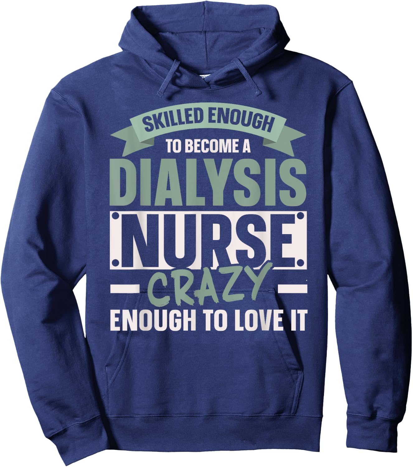 Nephrology Nurse Dialysis Nurse Medical Kidney Disease Hoodie - Hoodie | Navy