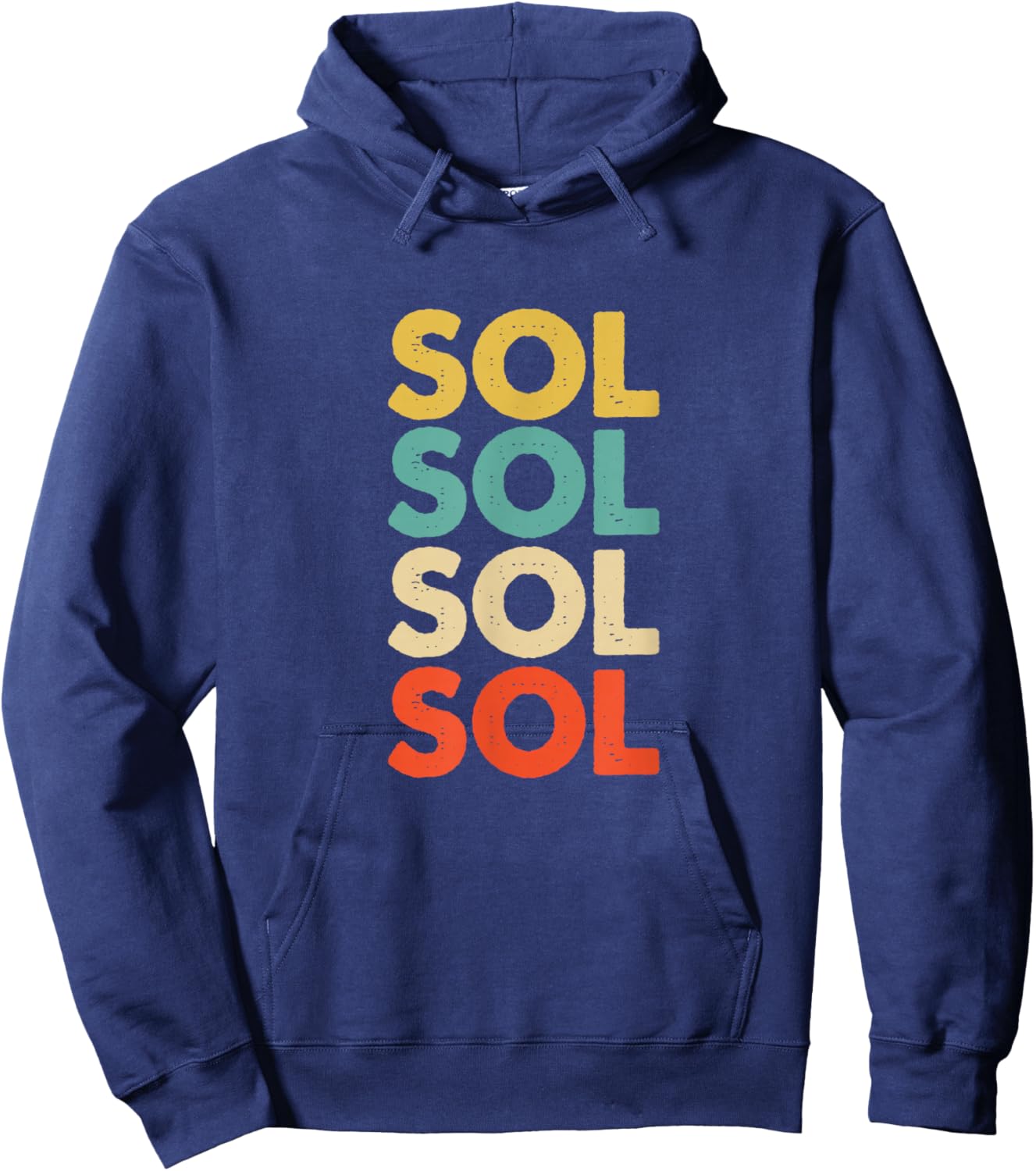 Sol Name Hoodie - Hoodie | Navy