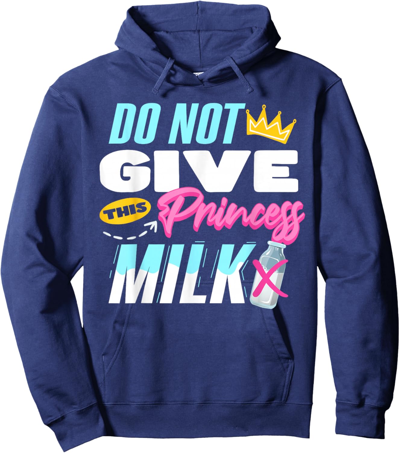 Funny Lactose Intolerant Lactose Tolerant Sarcasm Girls Hoodie - Hoodie | Navy