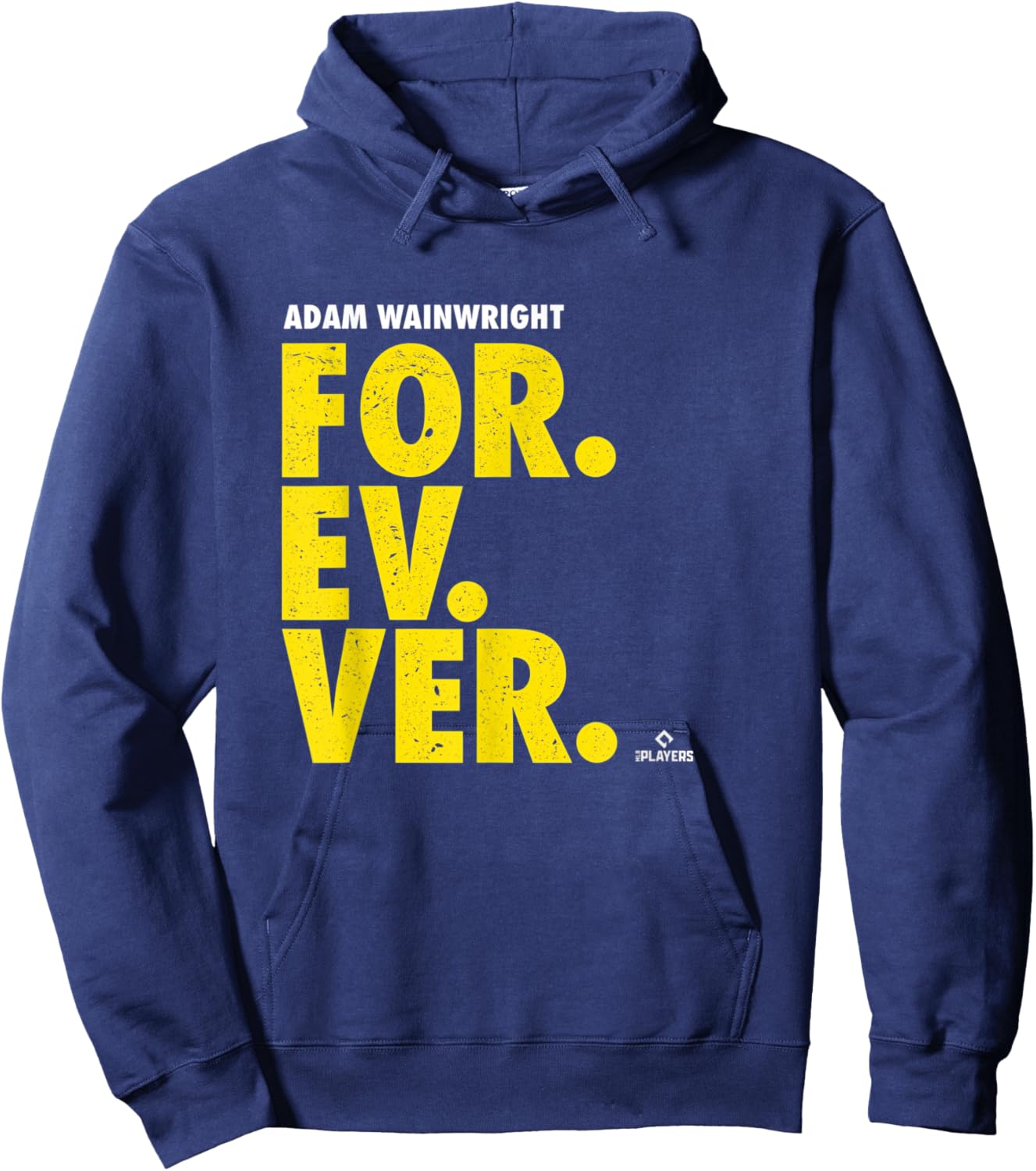 Adam Wainwright Forever Baseball Adam Wainwright St Louis Hoodie - Hoodie | Navy
