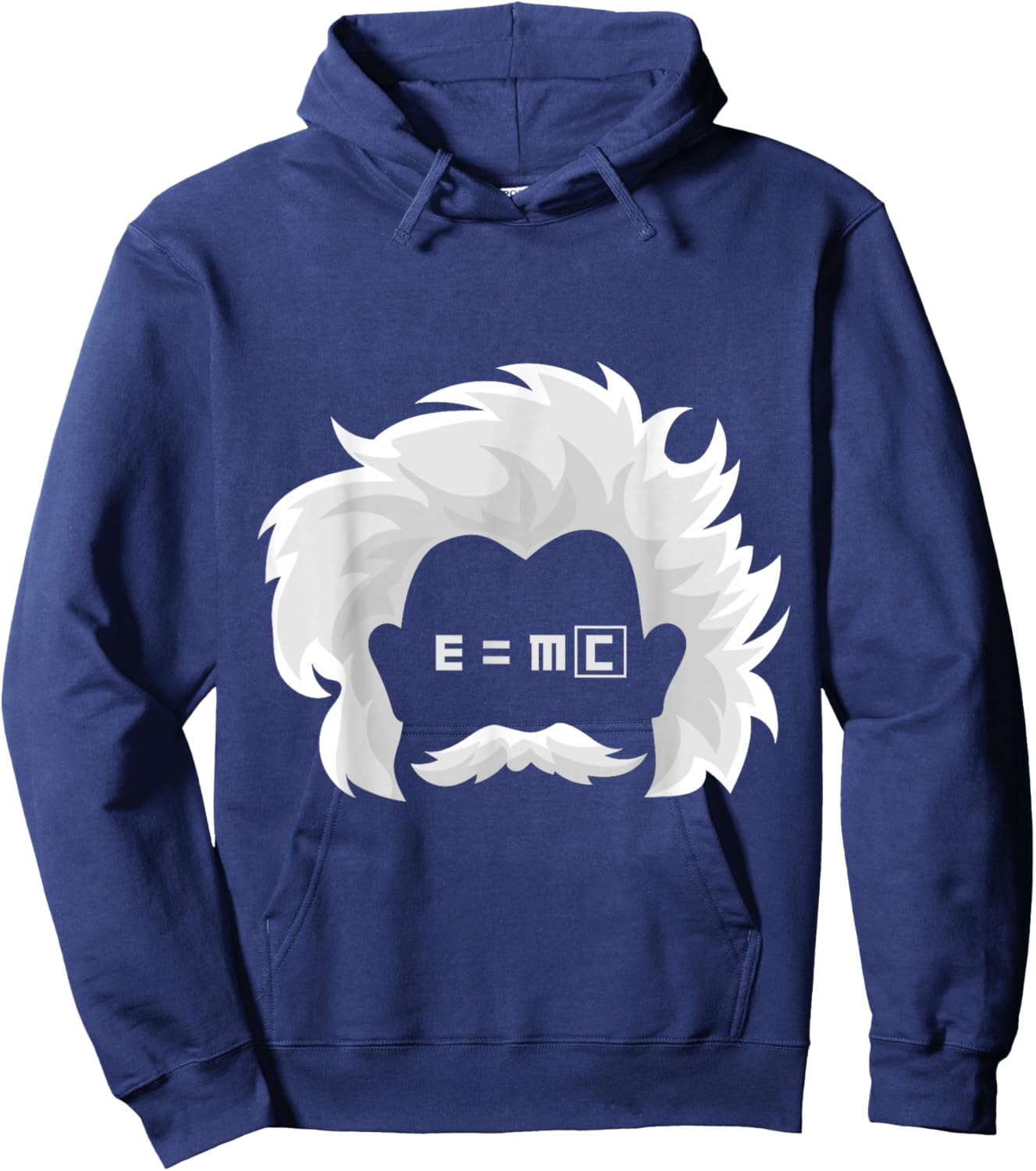E=MC Square Einstein's Famous Scientific Physics Formula Hoodie - Hoodie | Navy