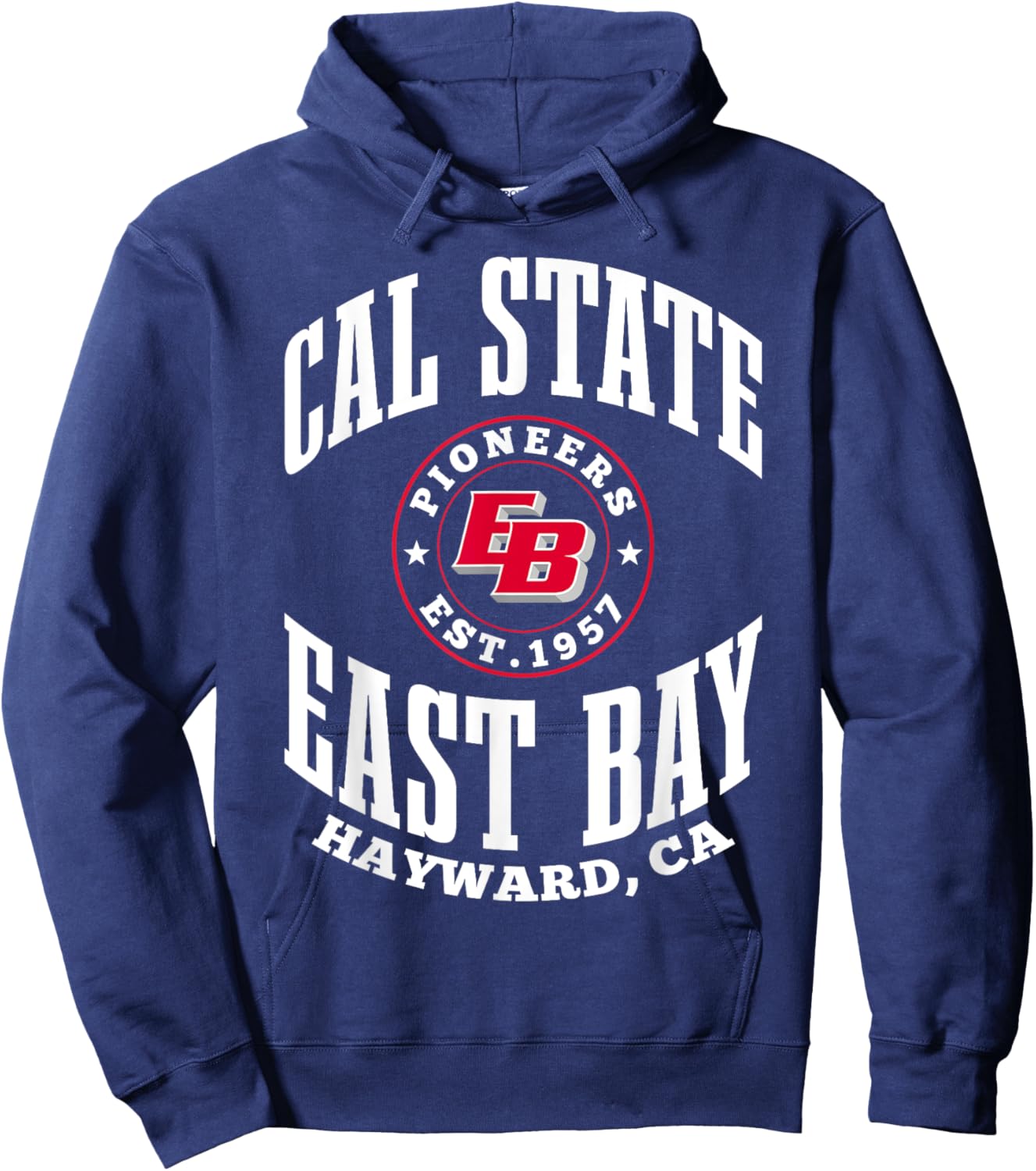 Cal State East Bay Hayward, CA EB Pioneers Est. 1957 Hoodie - Hoodie | Navy