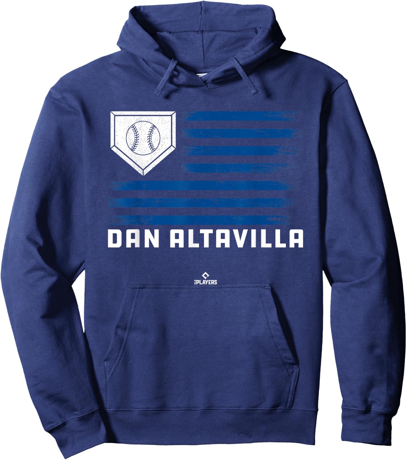 Vintage Flag Gameday Dan Altavilla Prospect Baseball Fan Hoodie - Hoodie | Navy