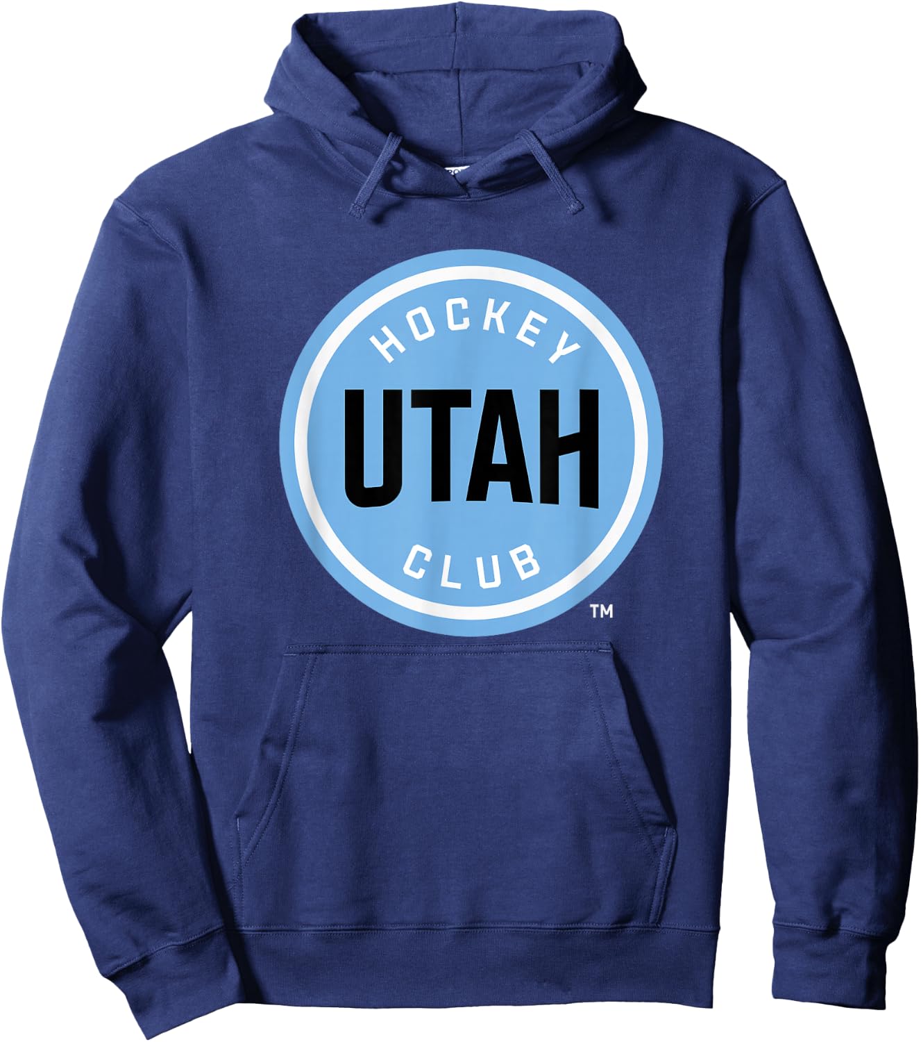 Utah Hockey Club Icon Dark Heather Officially Licensed Hoodie - Hoodie | Navy