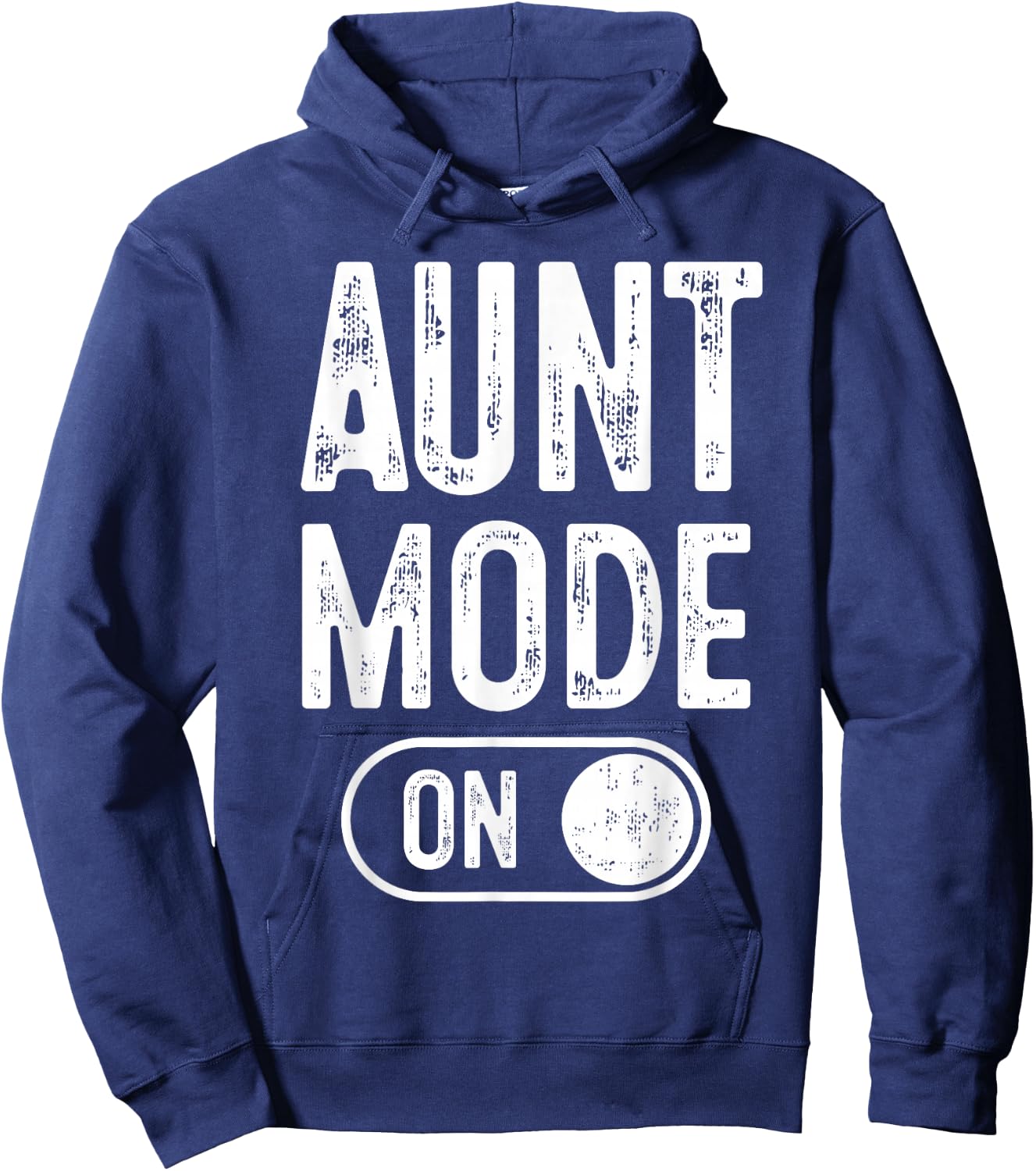 Aunt Mode On Funny Soon To Be Gifts 1St Time Aunt Hoodie - Hoodie | Navy