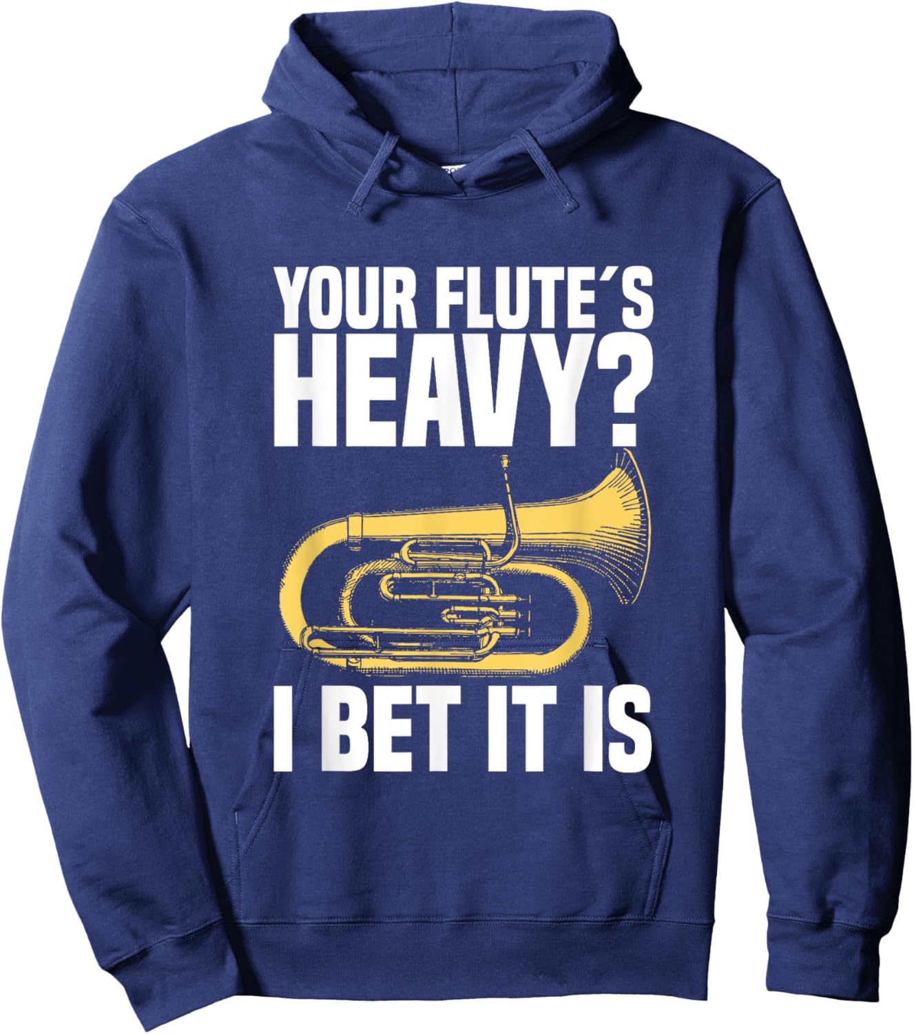 Euphoniumist Marching Band Director Brass Euphonium Hoodie - Hoodie | Navy